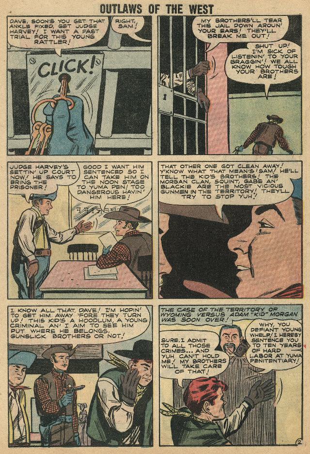Read online Outlaws of the West comic -  Issue #16 - 29