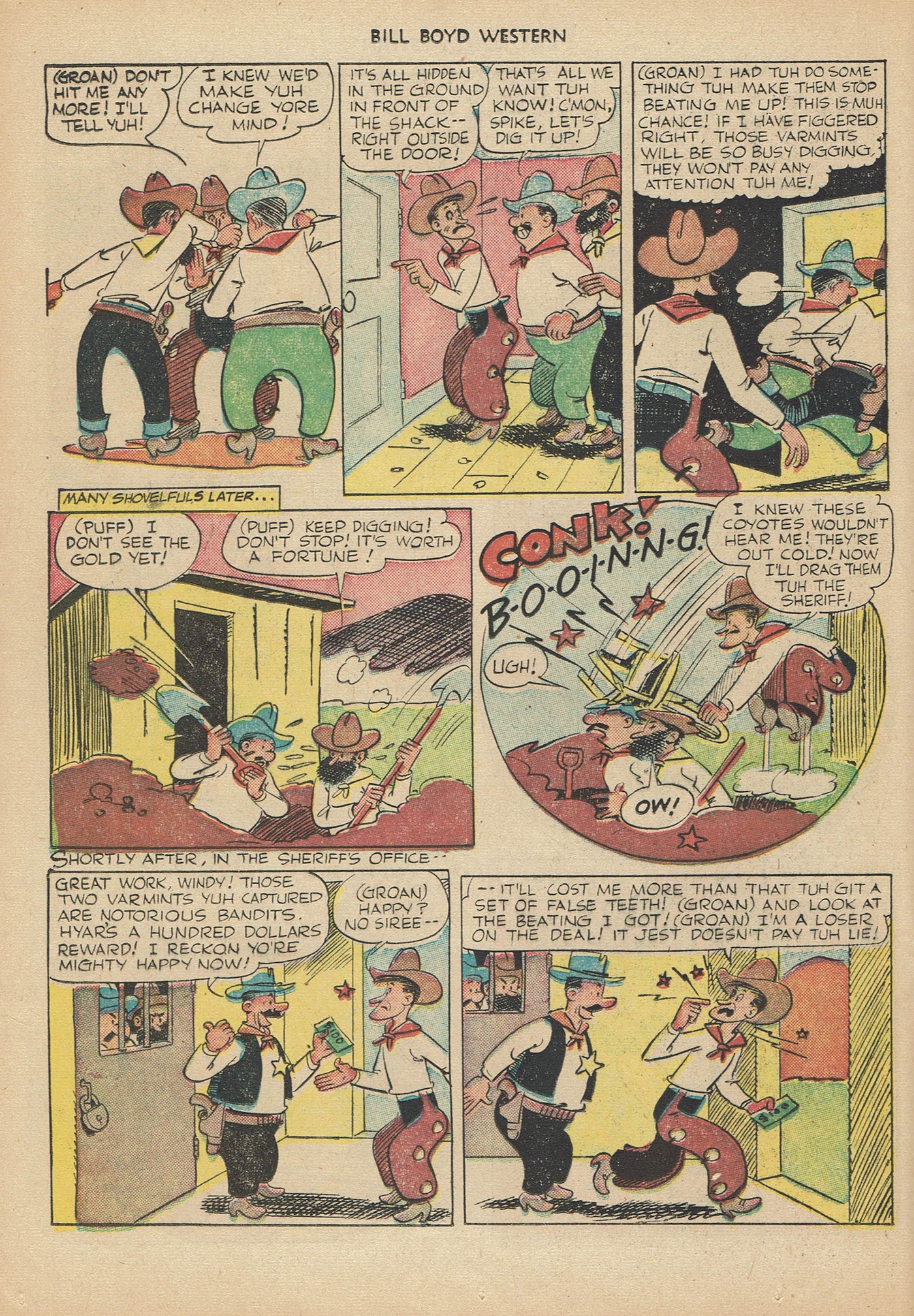 Read online Bill Boyd Western comic -  Issue #6 - 28