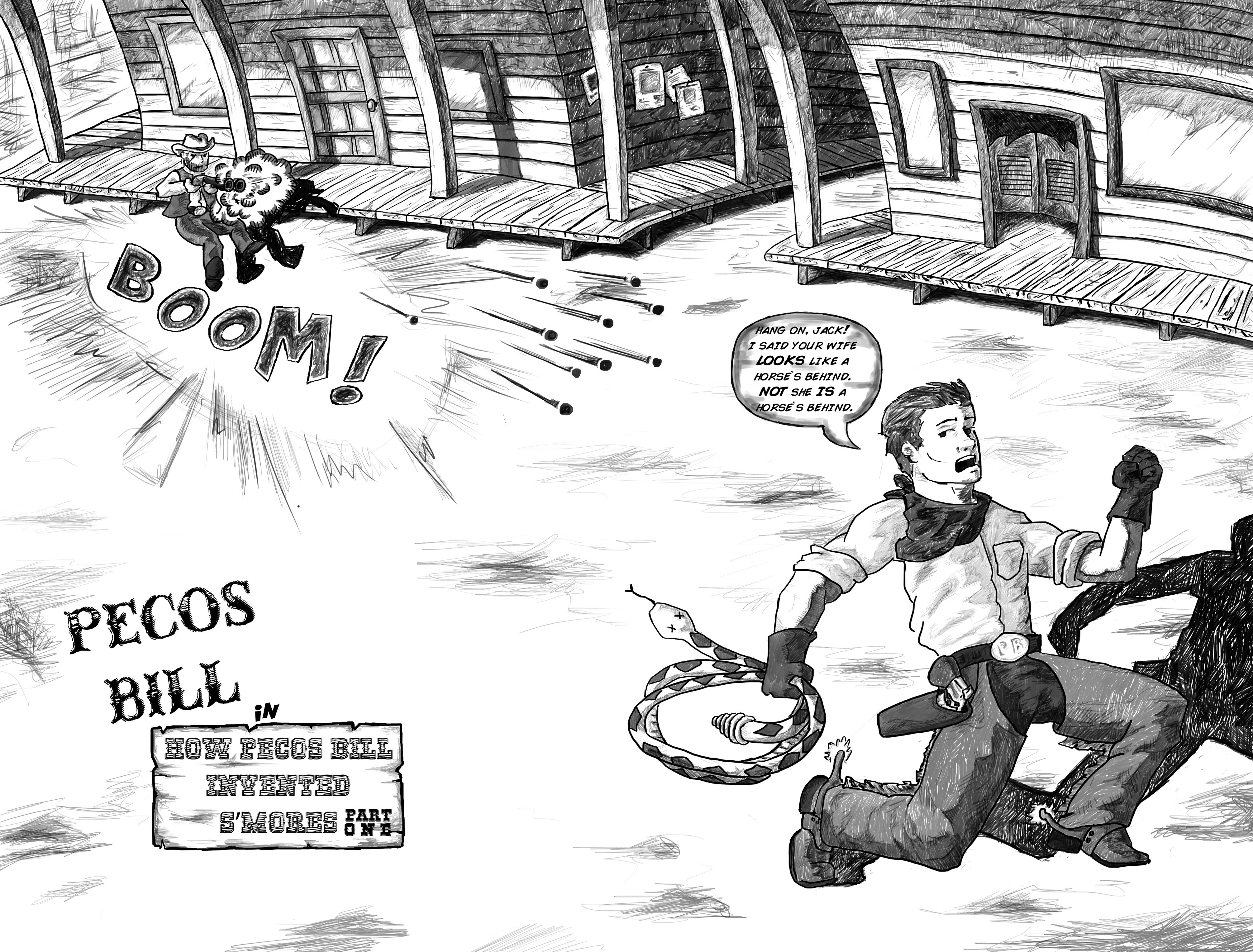 Read online Pecos Bill comic -  Issue #3 - 4