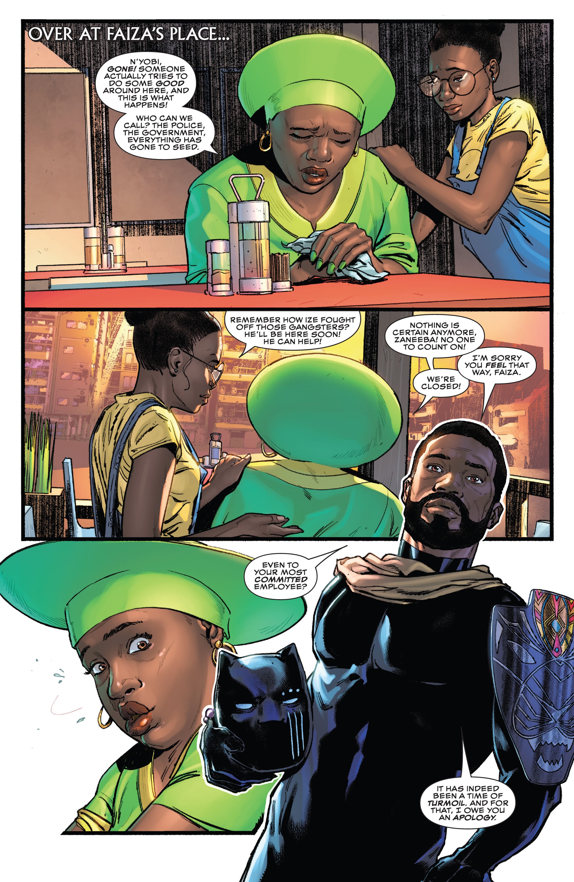 Read online Black Panther (2023) comic -  Issue #9 - 13