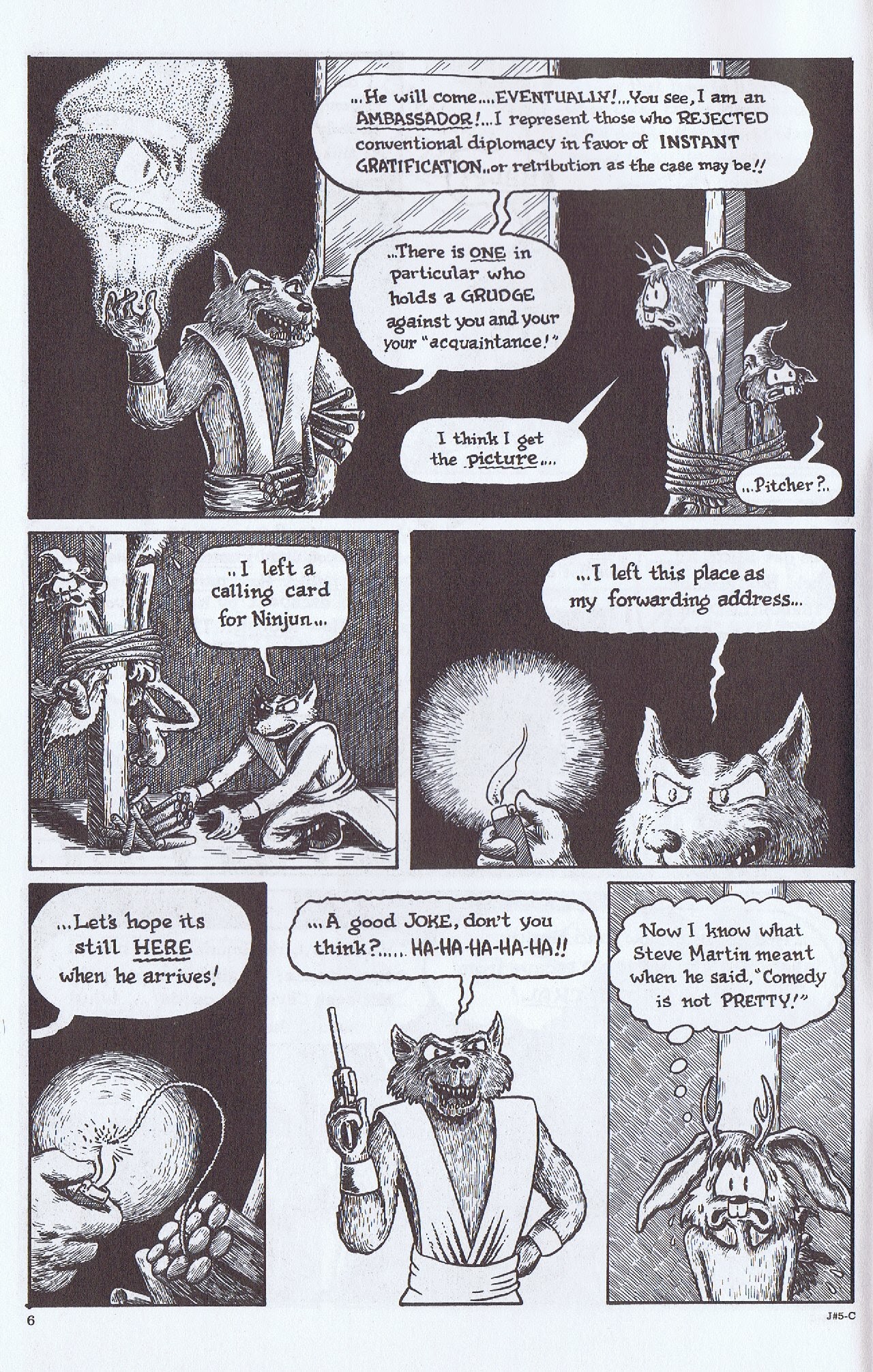 Read online Tales Of The Jackalope comic -  Issue #5 - 8
