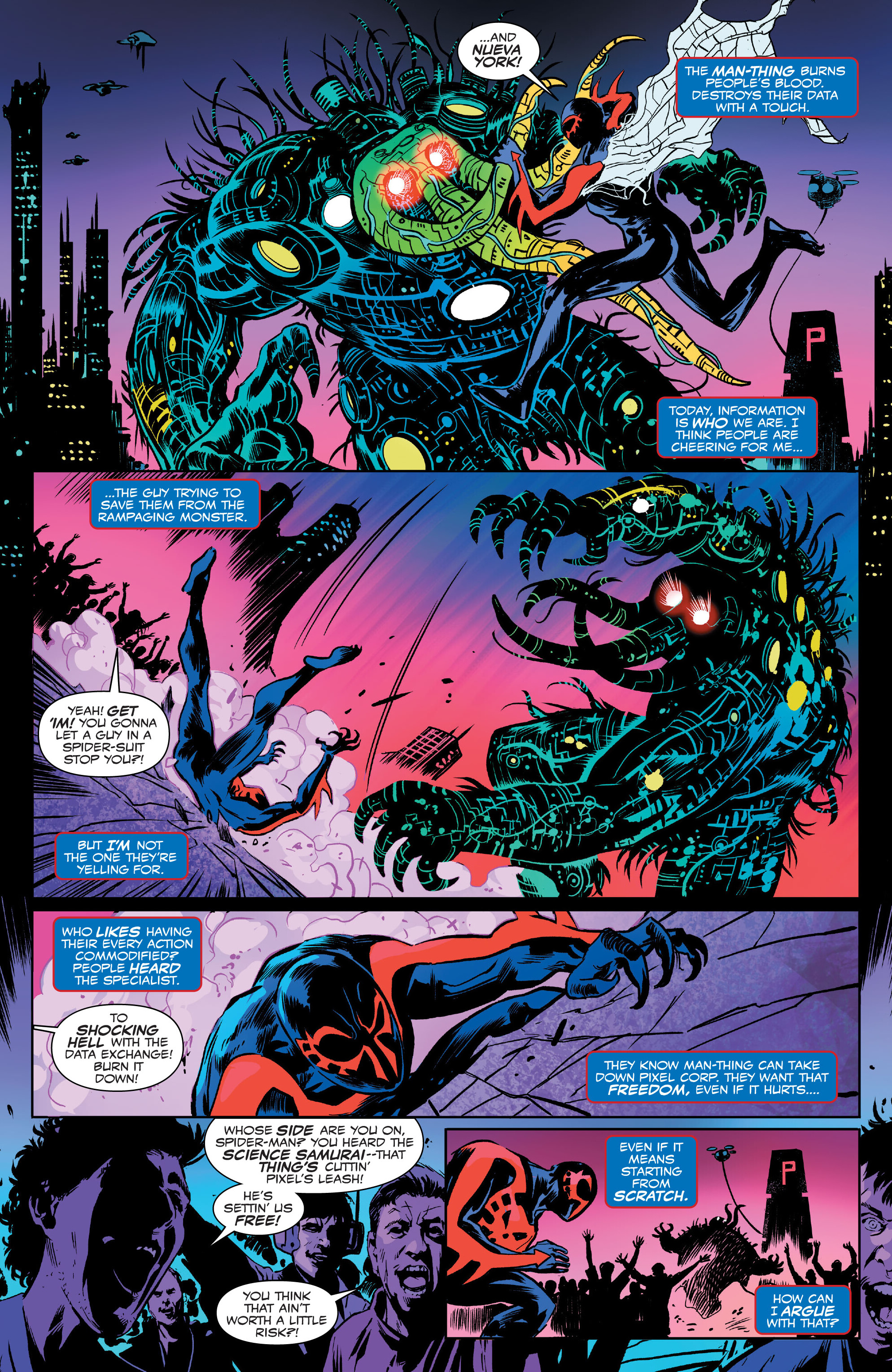 Read online Miguel O’Hara – Spider-Man 2099 comic -  Issue #5 - 18