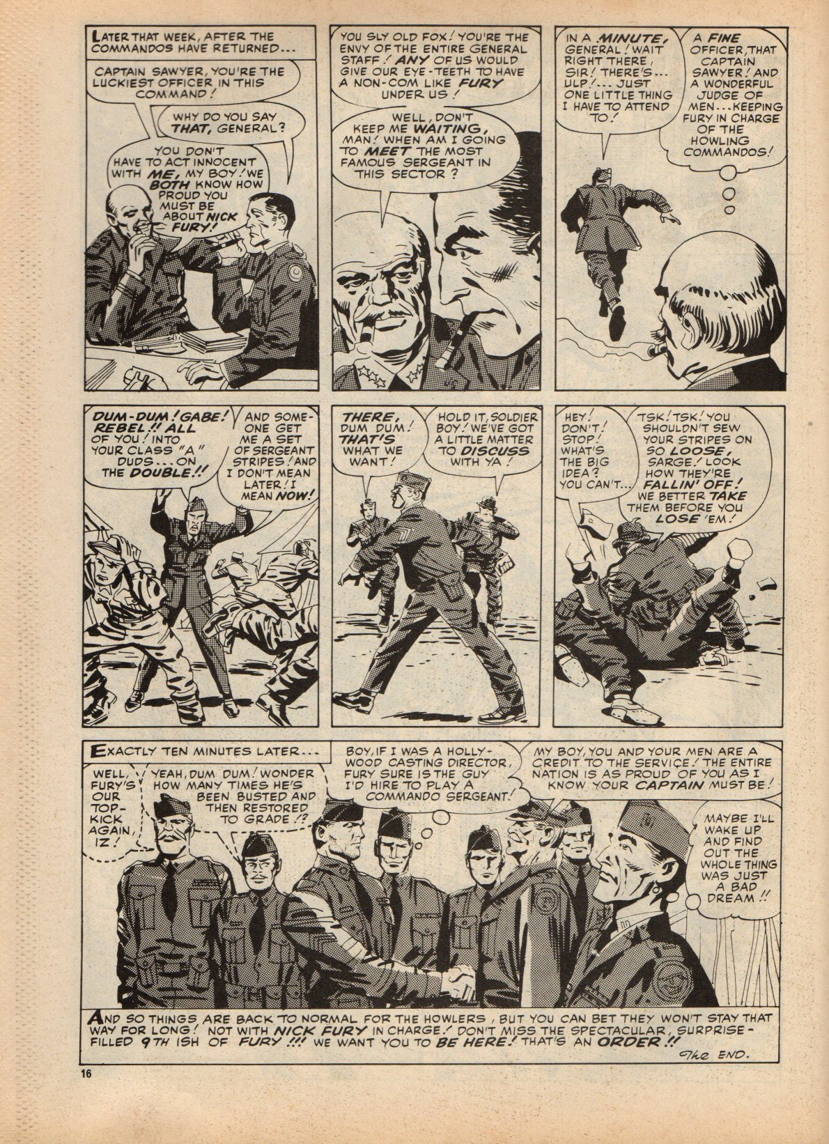 Read online Fury (1977) comic -  Issue #8 - 16