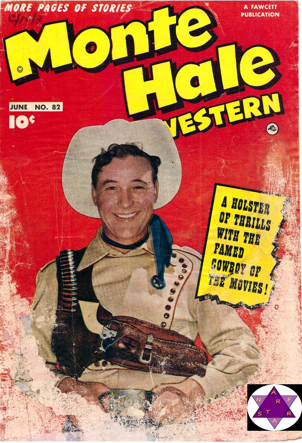 Read online Monte Hale Western comic -  Issue #82 - 1
