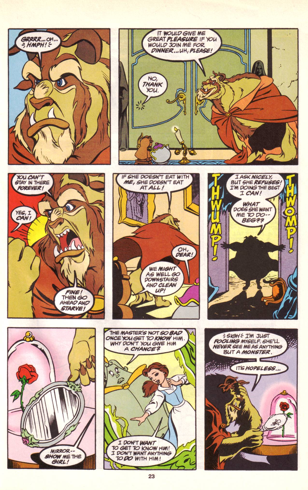 Read online Disney's Beauty and The Beast (1991) comic -  Issue # Full - 25