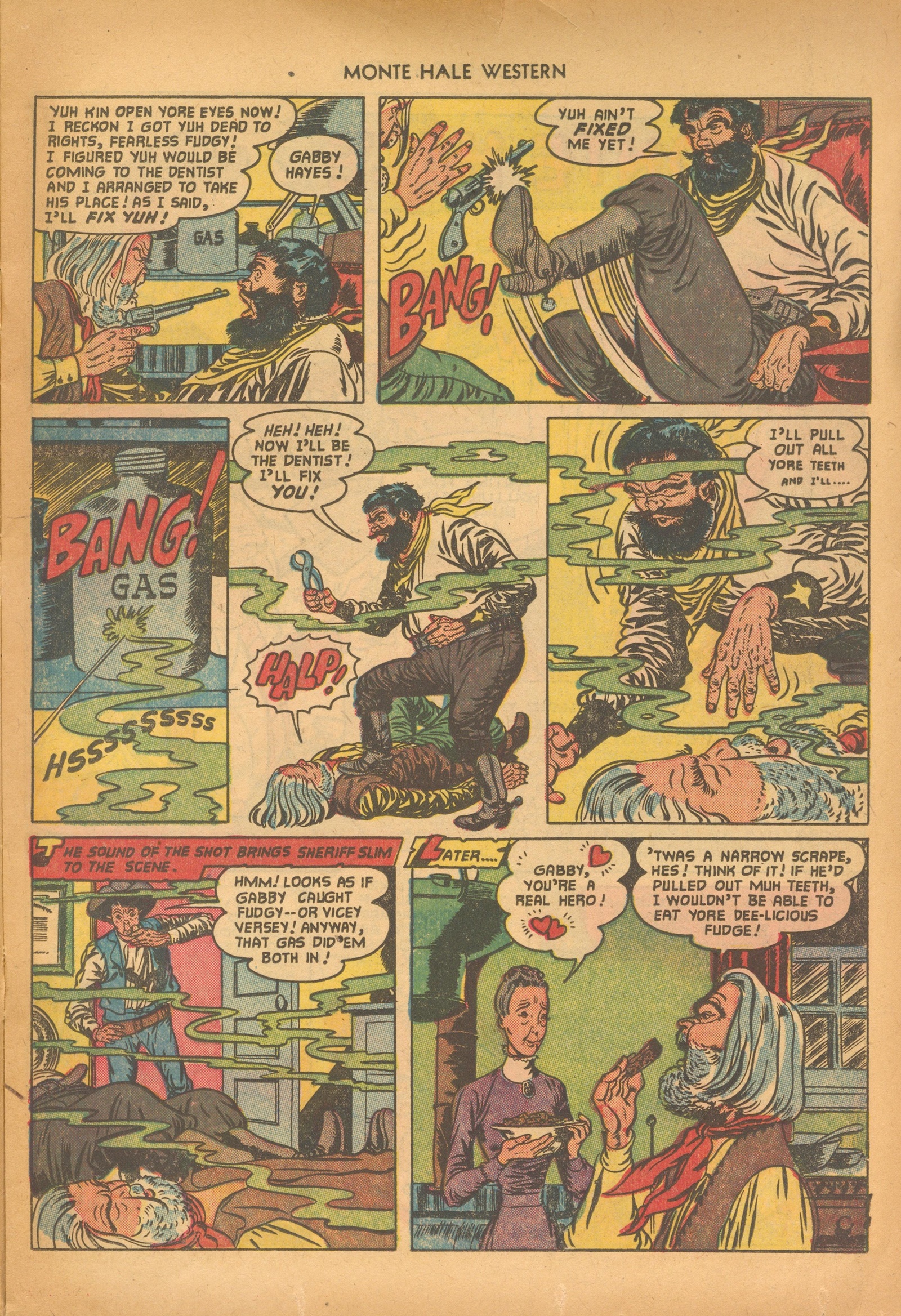 Read online Monte Hale Western comic -  Issue #72 - 15