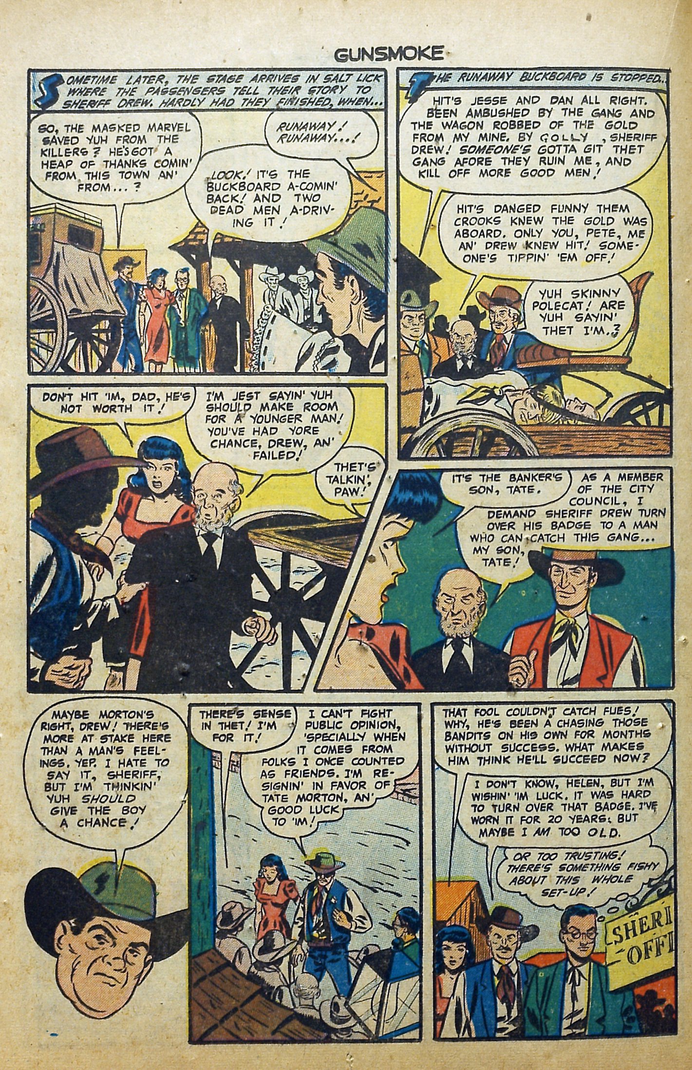 Read online Gunsmoke comic -  Issue #5 - 24