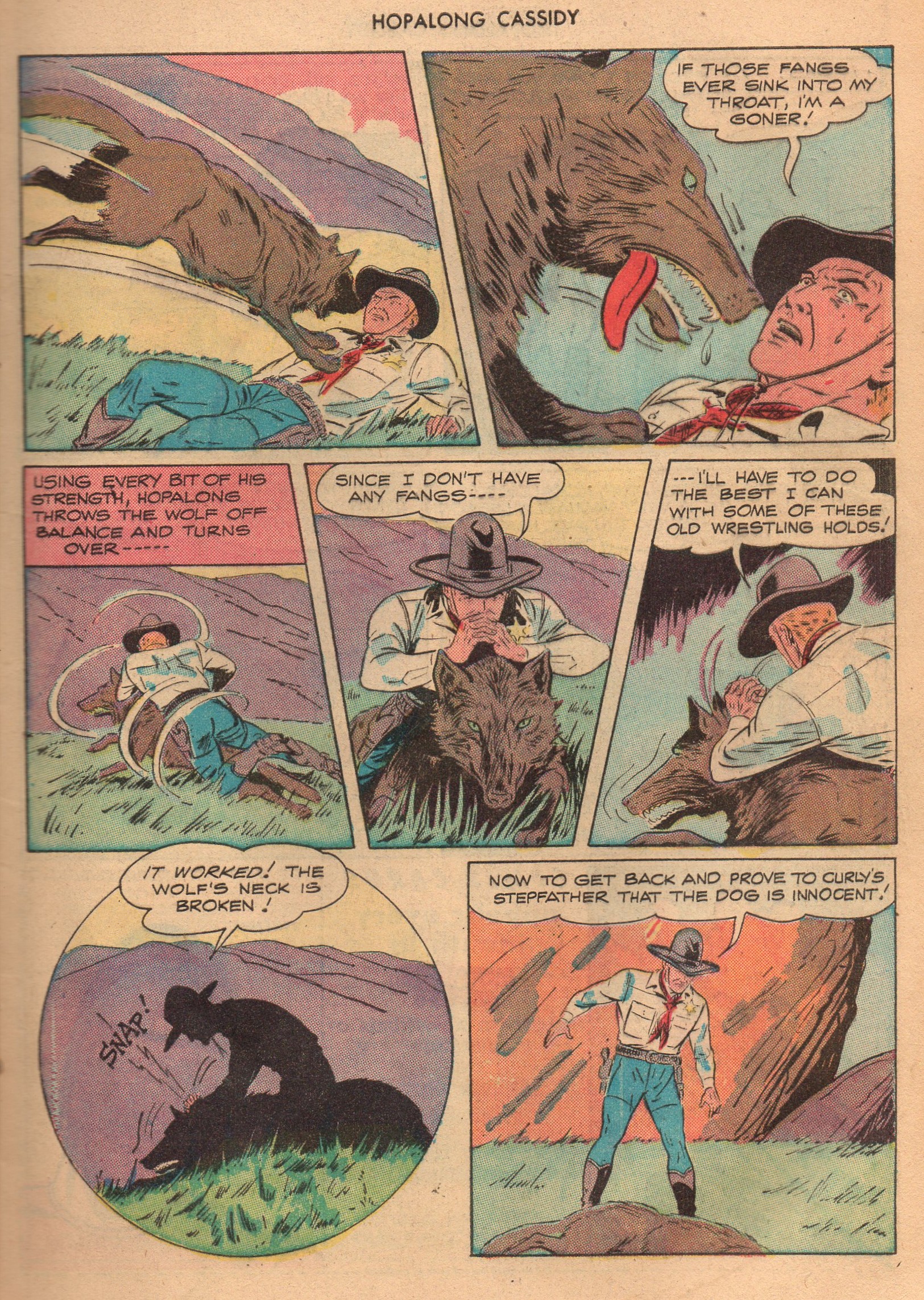 Read online Hopalong Cassidy comic -  Issue #19 - 21