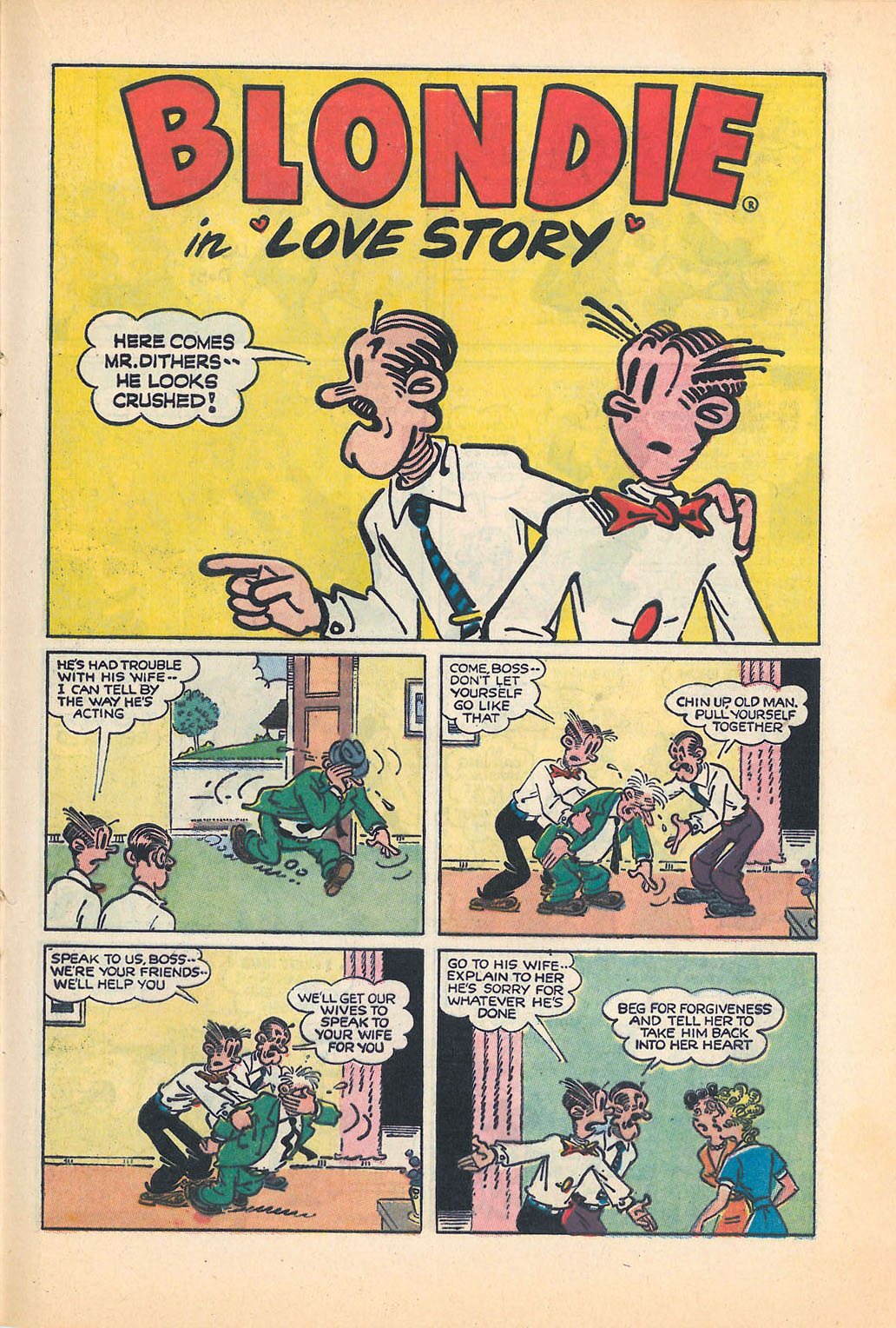 Read online Blondie Comics (1960) comic -  Issue #149 - 21