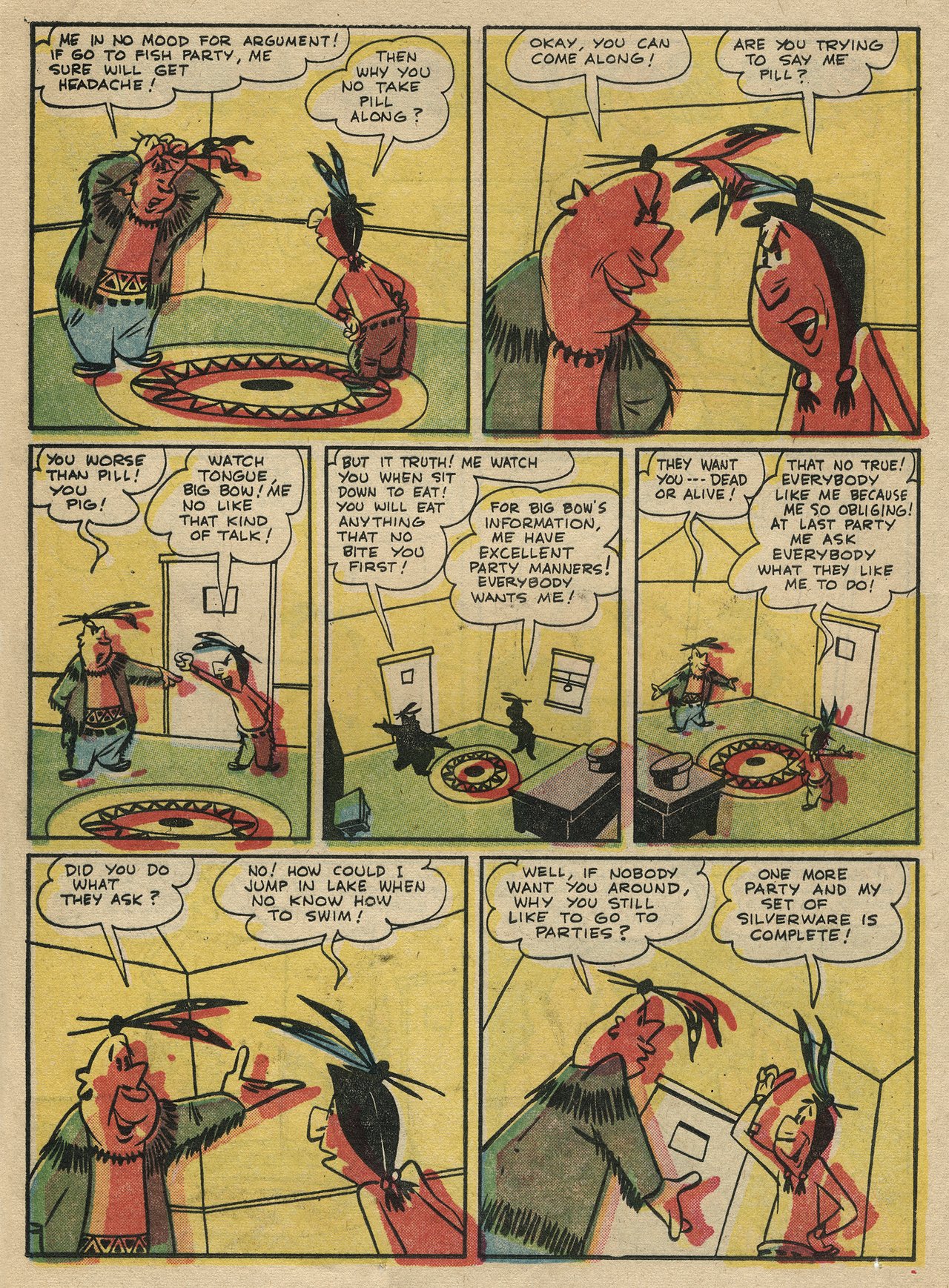 Read online Lash Larue Western (1949) comic -  Issue #54 - 24
