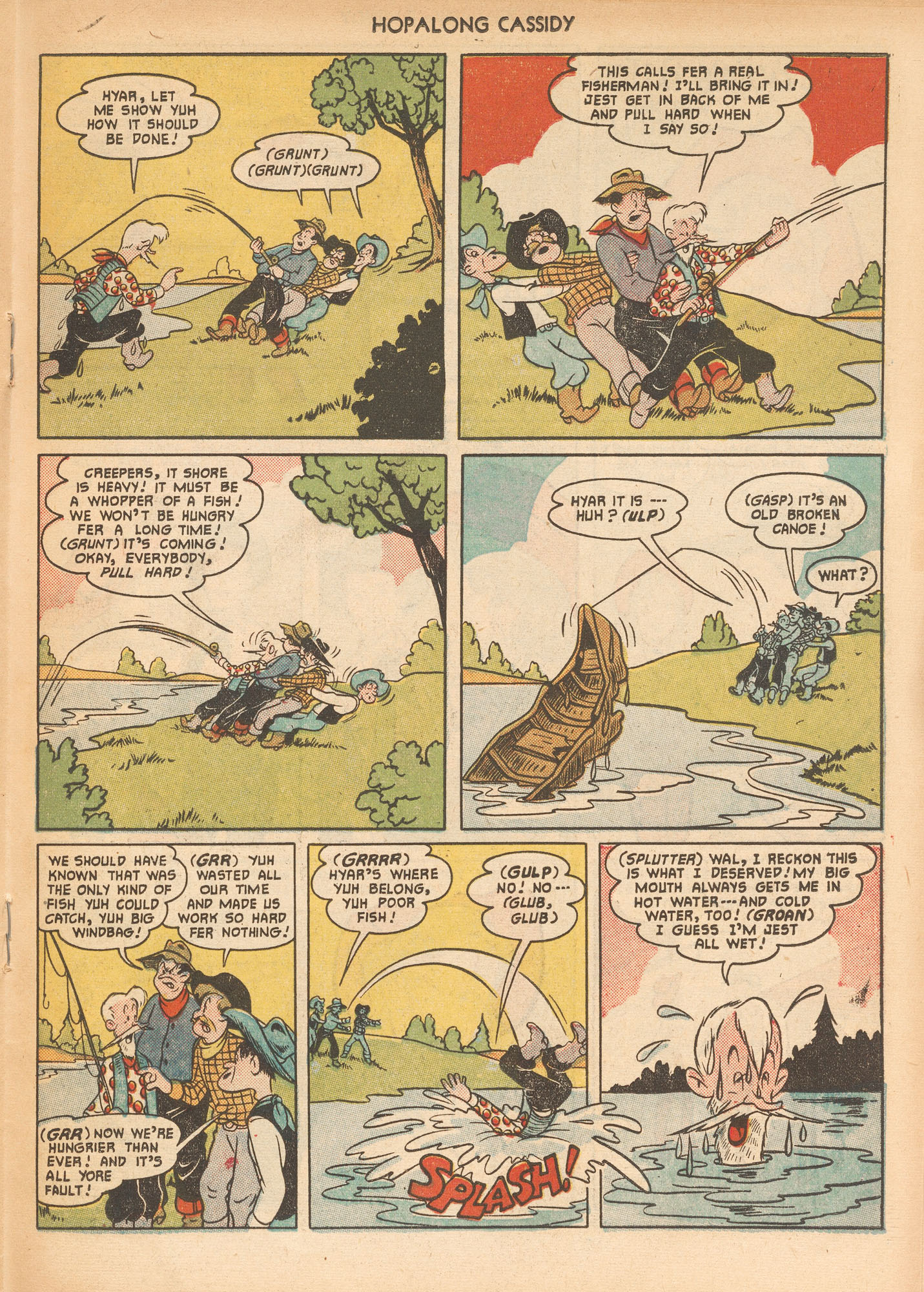 Read online Hopalong Cassidy comic -  Issue #57 - 19