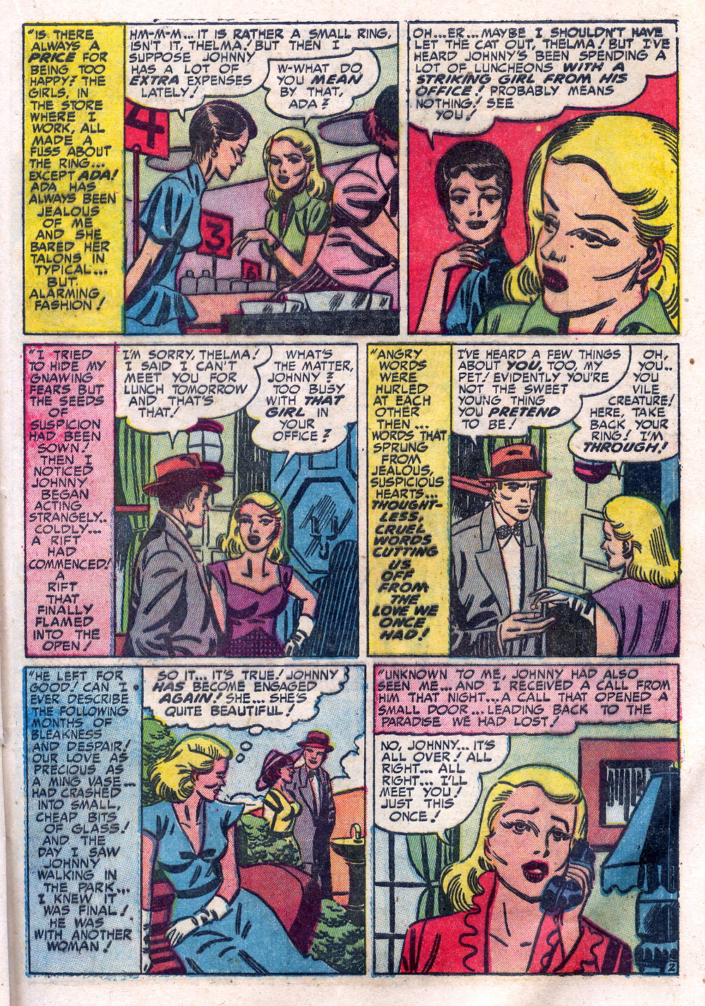 Read online Young Love (1949) comic -  Issue #28 - 35