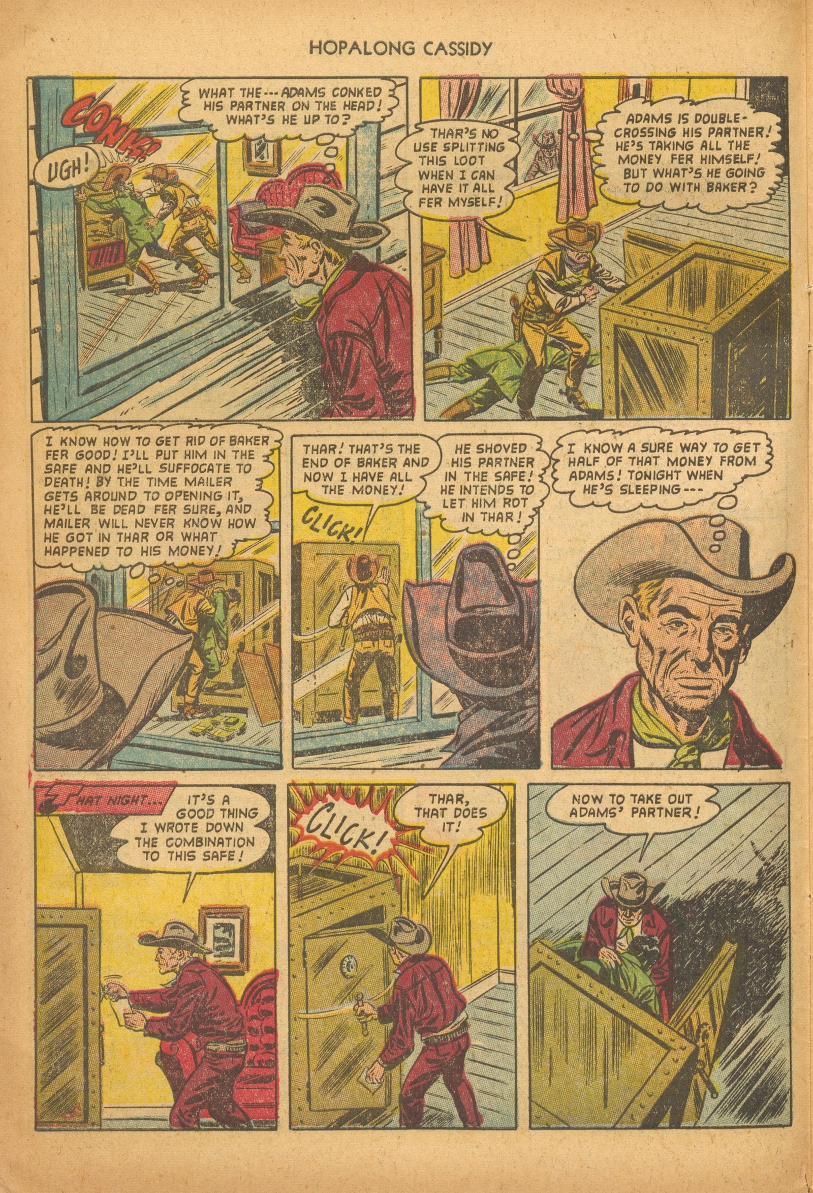 Read online Hopalong Cassidy comic -  Issue #78 - 10