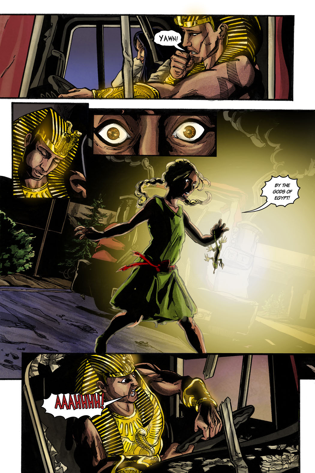 Read online King Tut: Truck Driving Pharaoh comic -  Issue #2 - 8