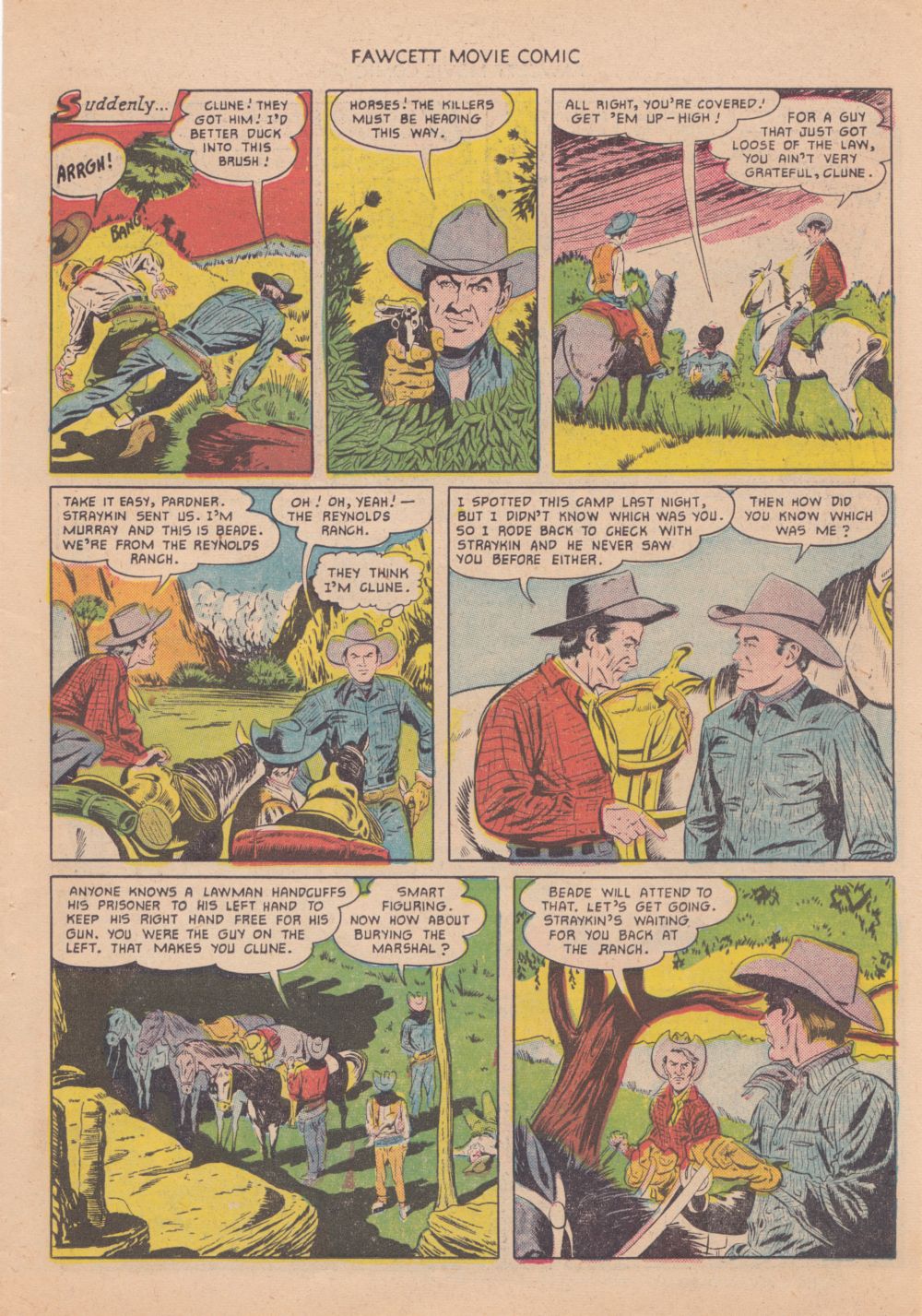 Read online Fawcett Movie Comic comic -  Issue #12 - 11