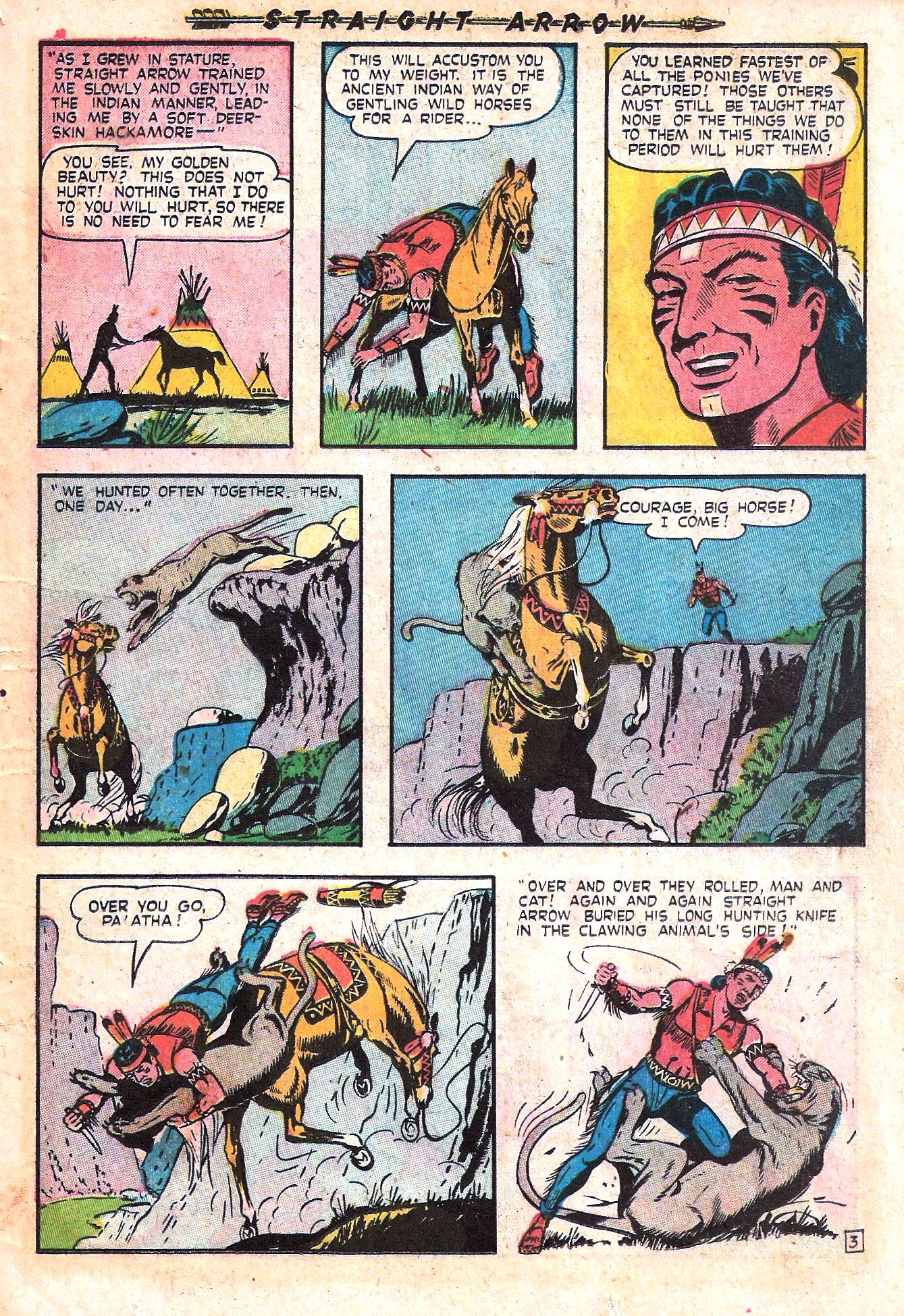 Read online Straight Arrow comic -  Issue #21 - 21