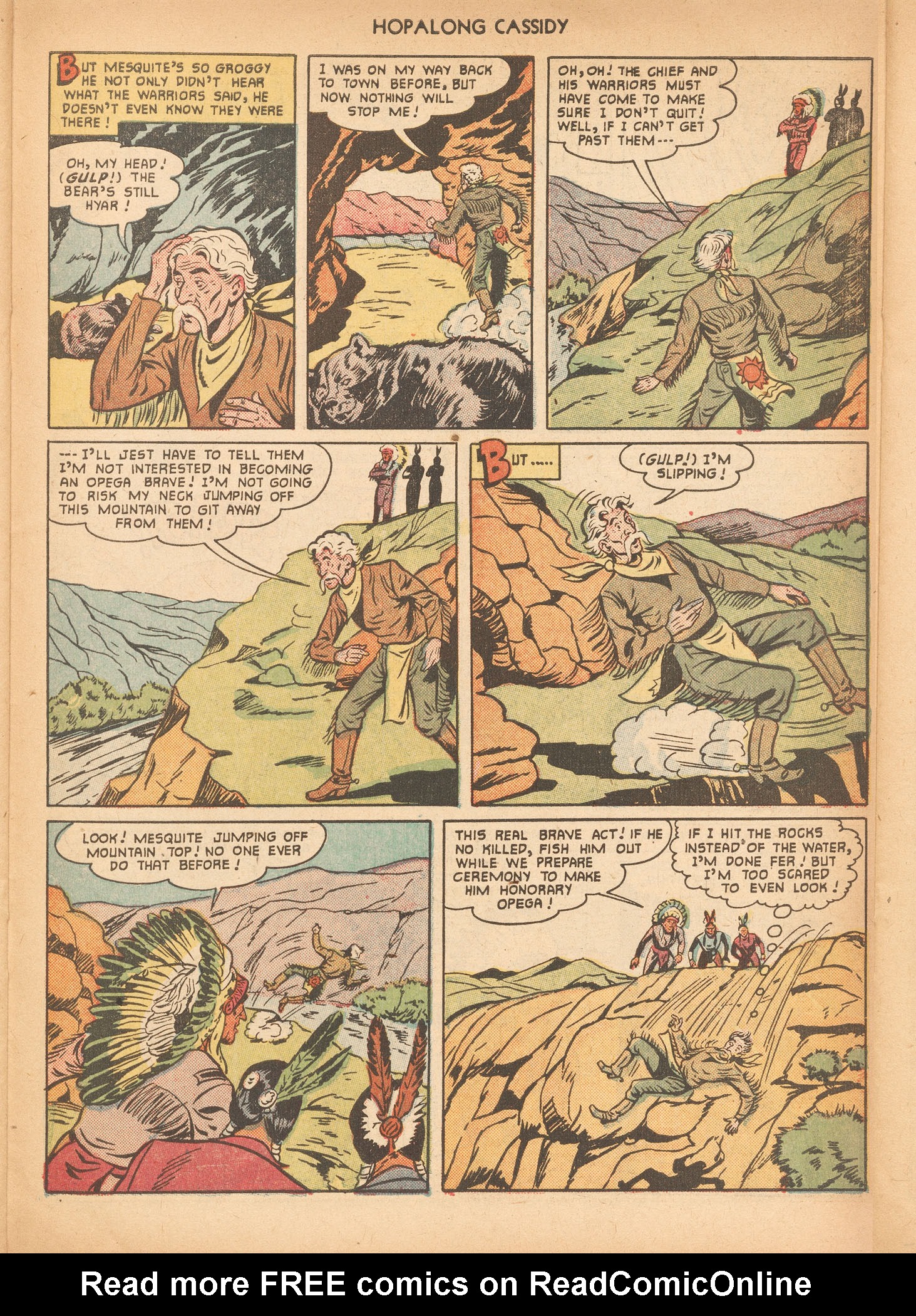 Read online Hopalong Cassidy comic -  Issue #56 - 31