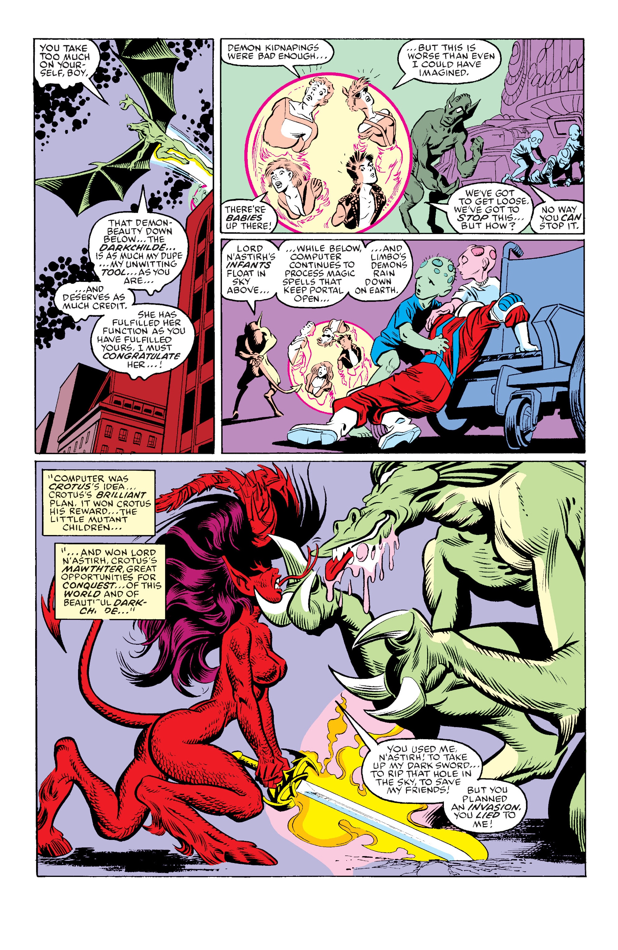 Read online The New Mutants comic -  Issue # _Omnibus 3 (Part 7) - 51