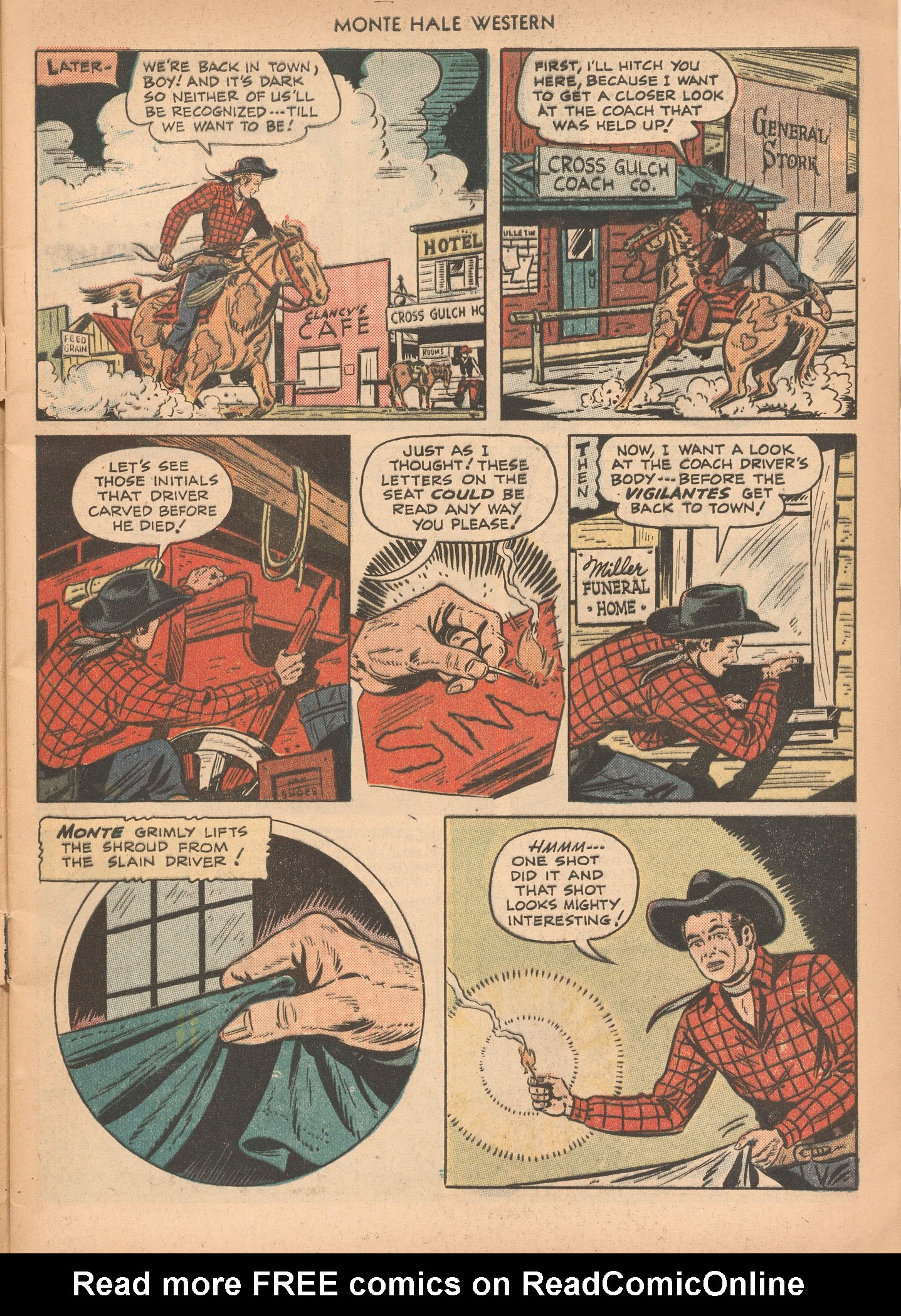 Read online Monte Hale Western comic -  Issue #43 - 9
