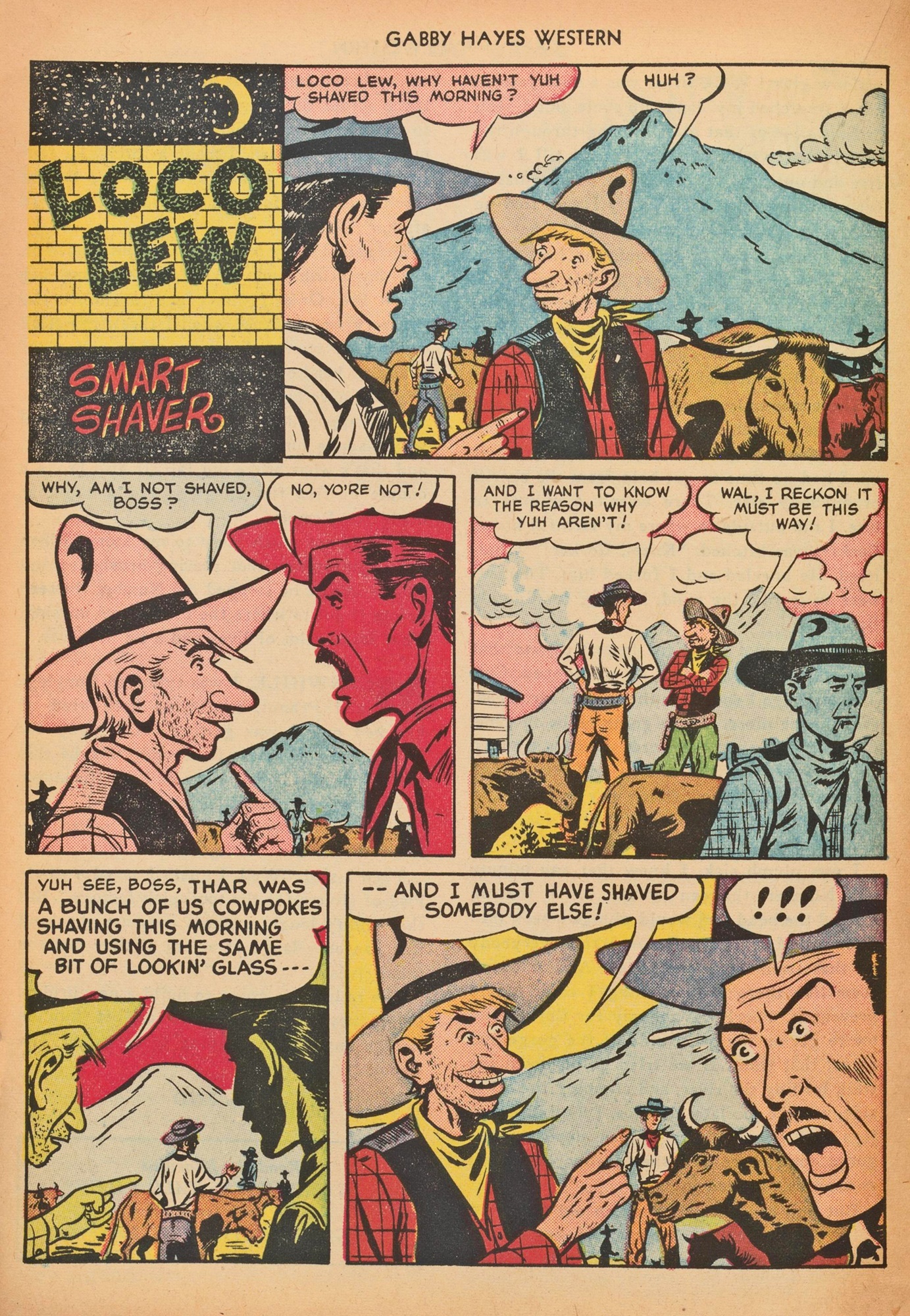 Read online Gabby Hayes Western comic -  Issue #33 - 16