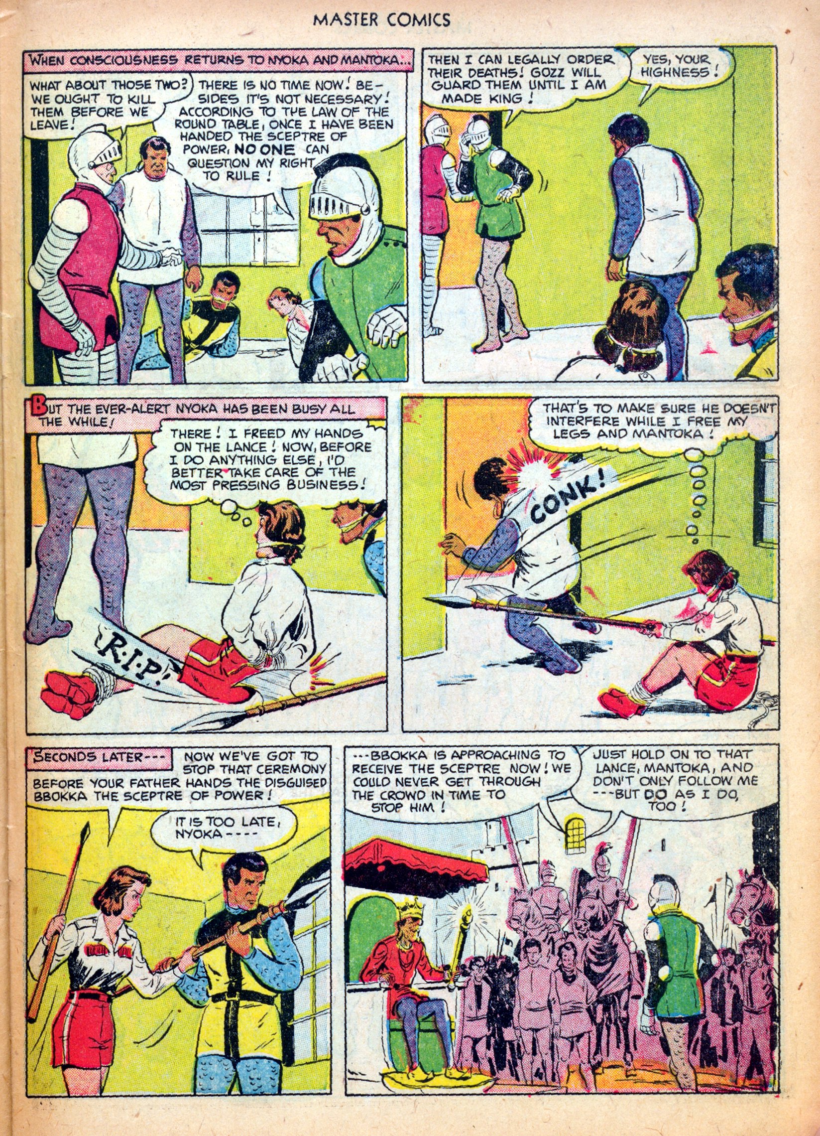 Read online Master Comics comic -  Issue #124 - 31