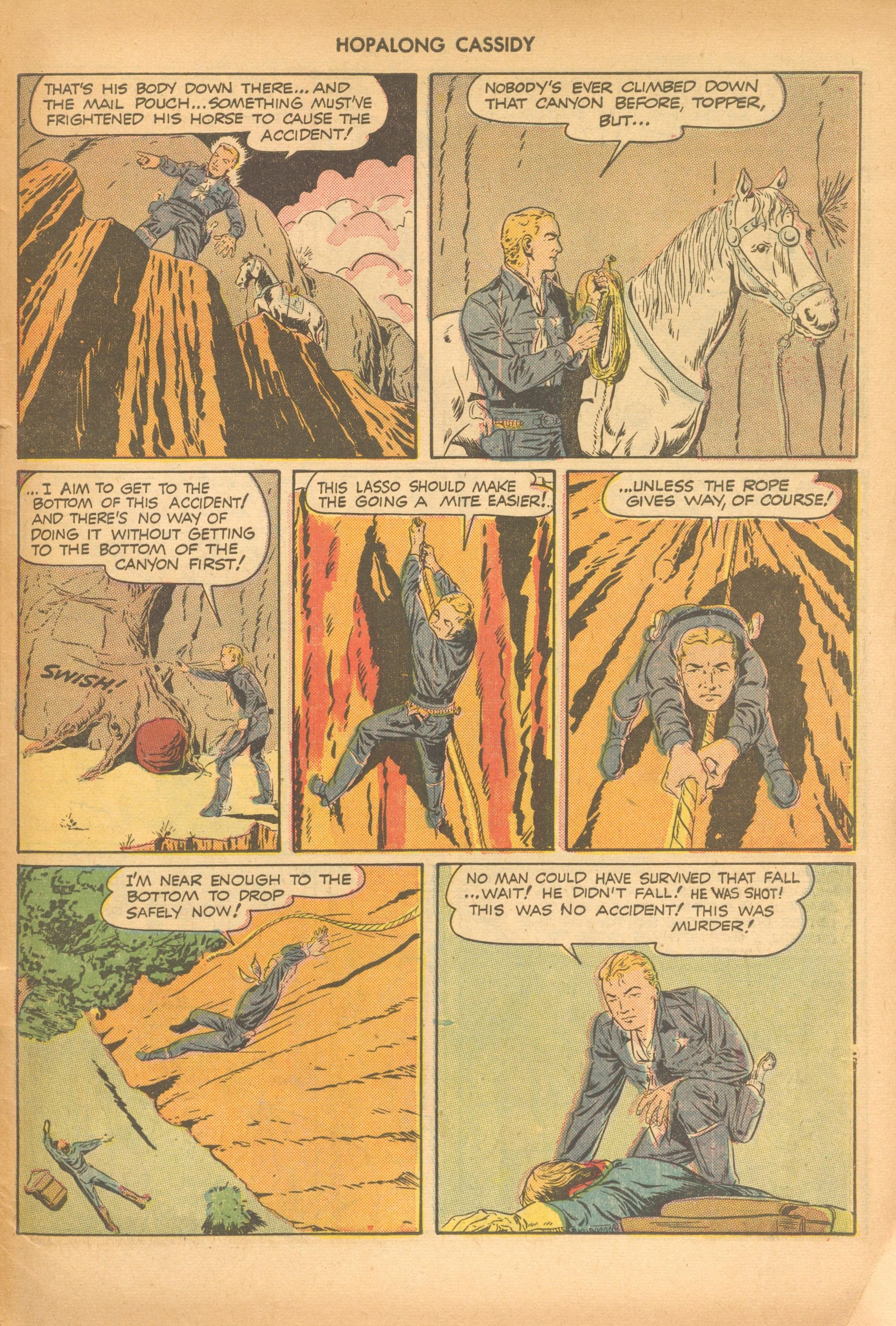 Read online Hopalong Cassidy comic -  Issue #43 - 47