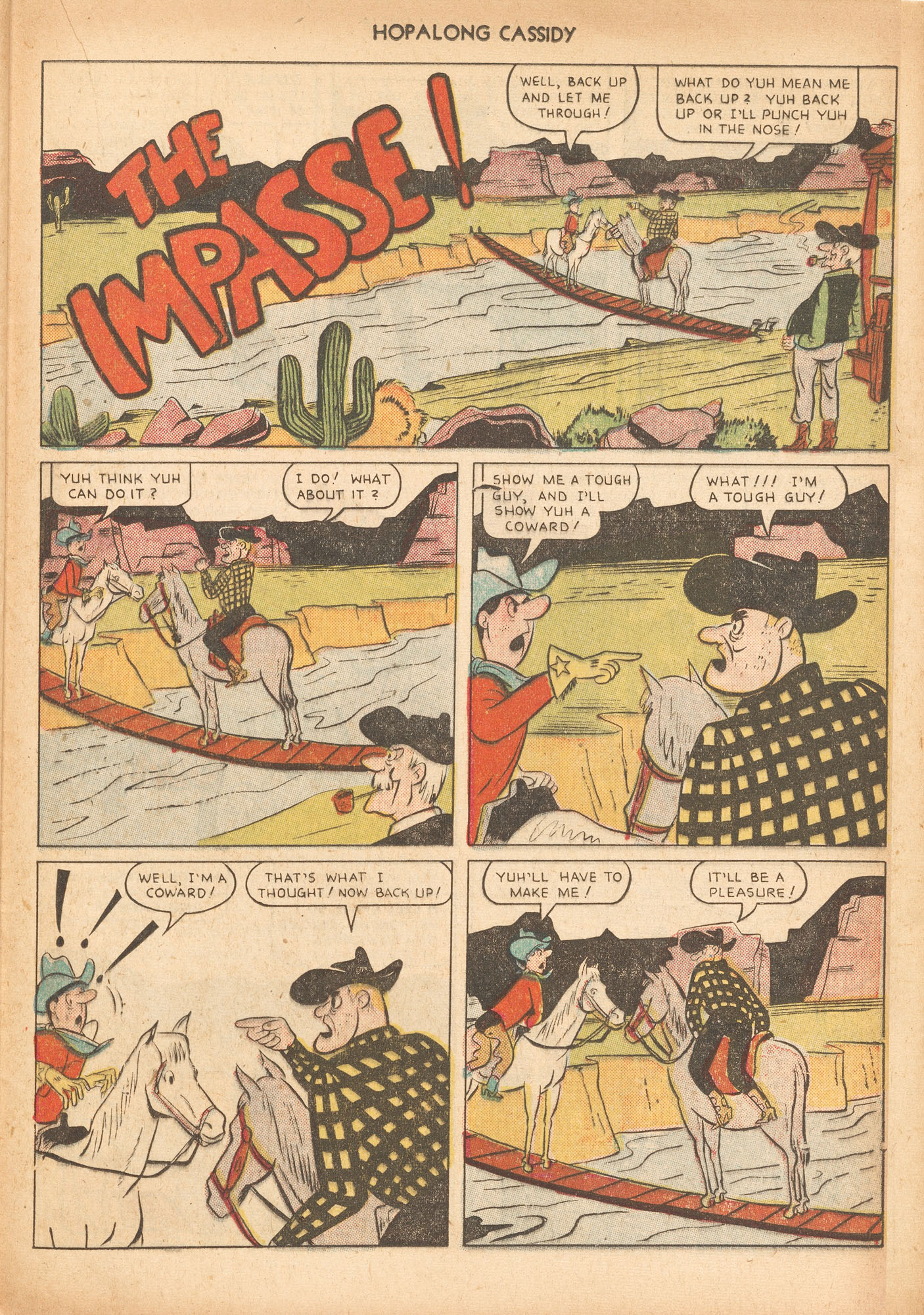 Read online Hopalong Cassidy comic -  Issue #56 - 37