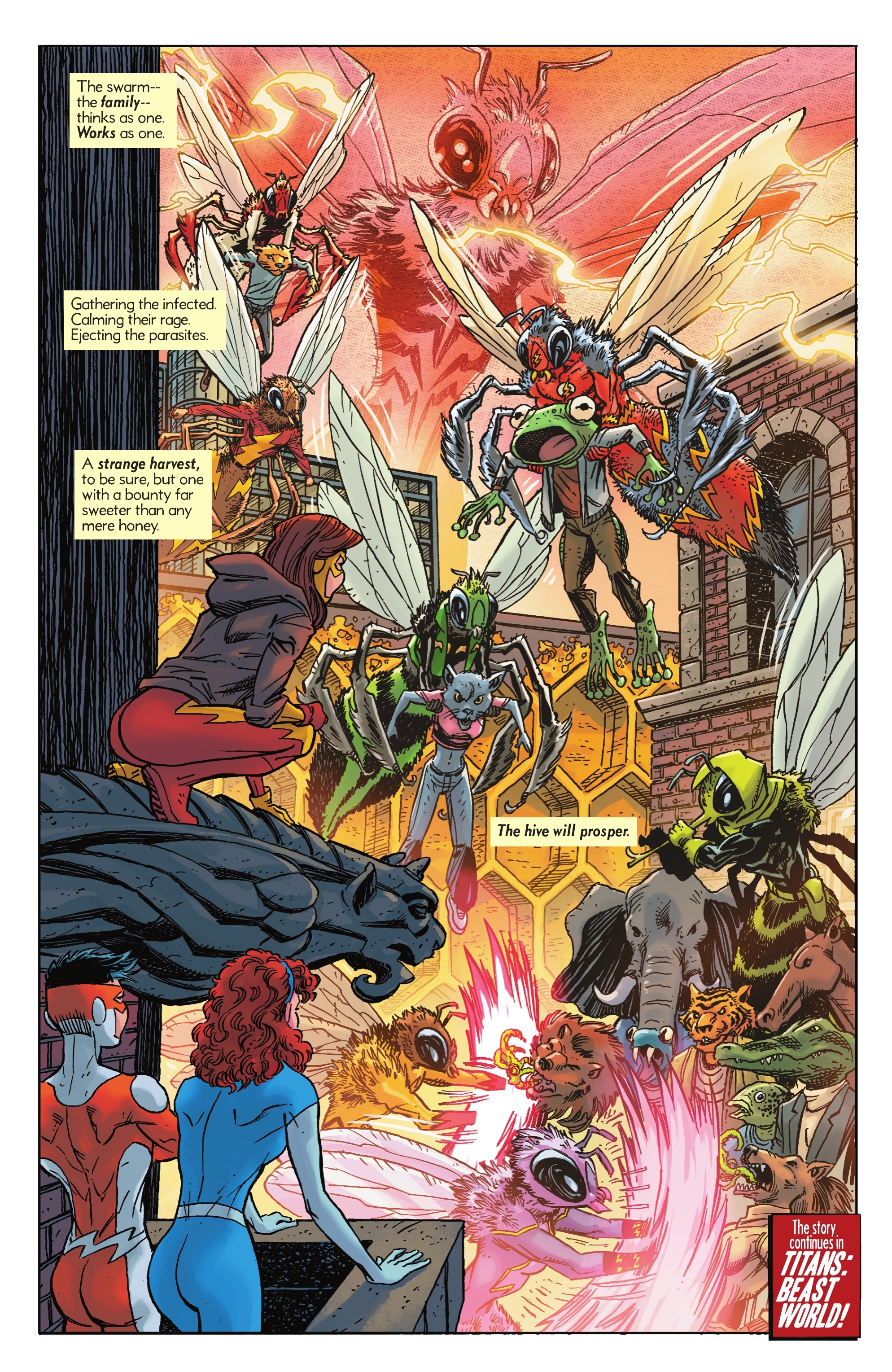 Read online Titans: Beast World Tour: Central City comic -  Issue # Full - 42
