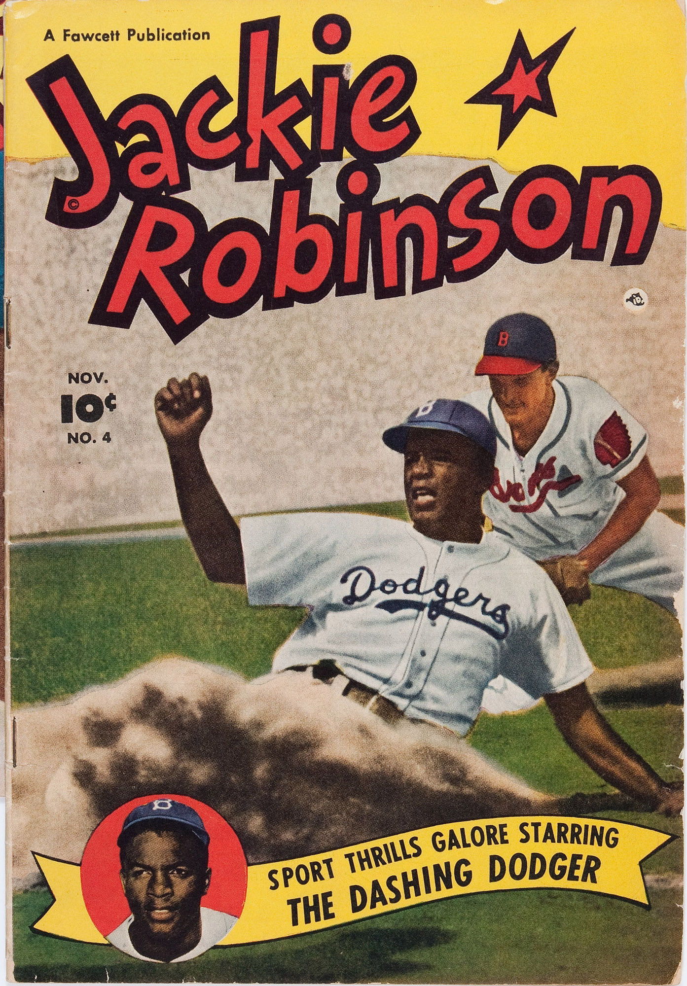 Read online Jackie Robinson comic -  Issue #4 - 1