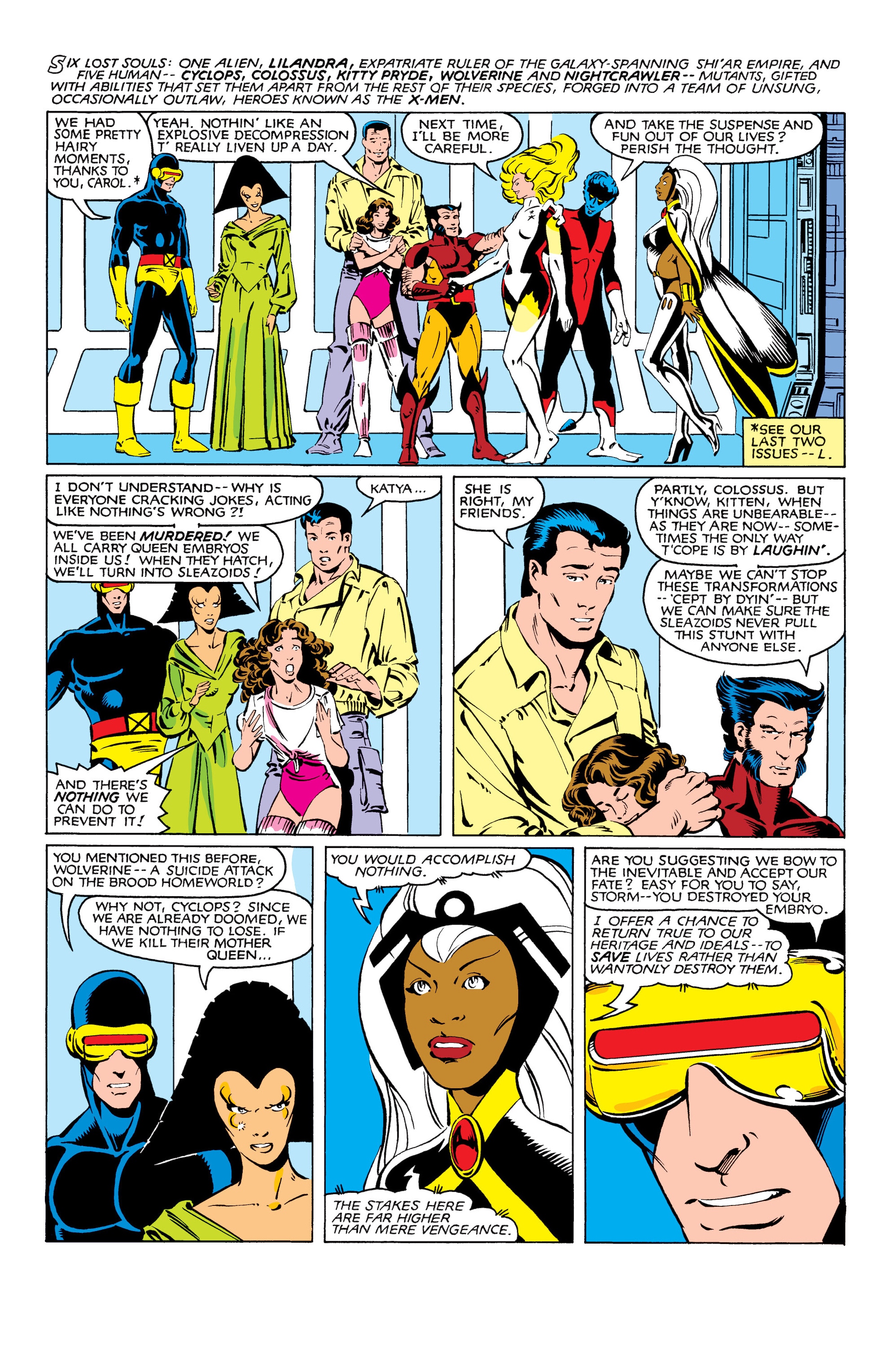 Read online X-Men Epic Collection: the Brood Saga comic -  Issue # TPB (Part 3) - 88
