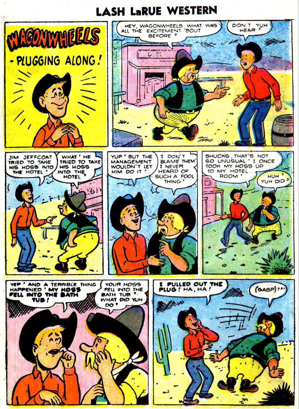 Read online Lash Larue Western (1949) comic -  Issue #59 - 25