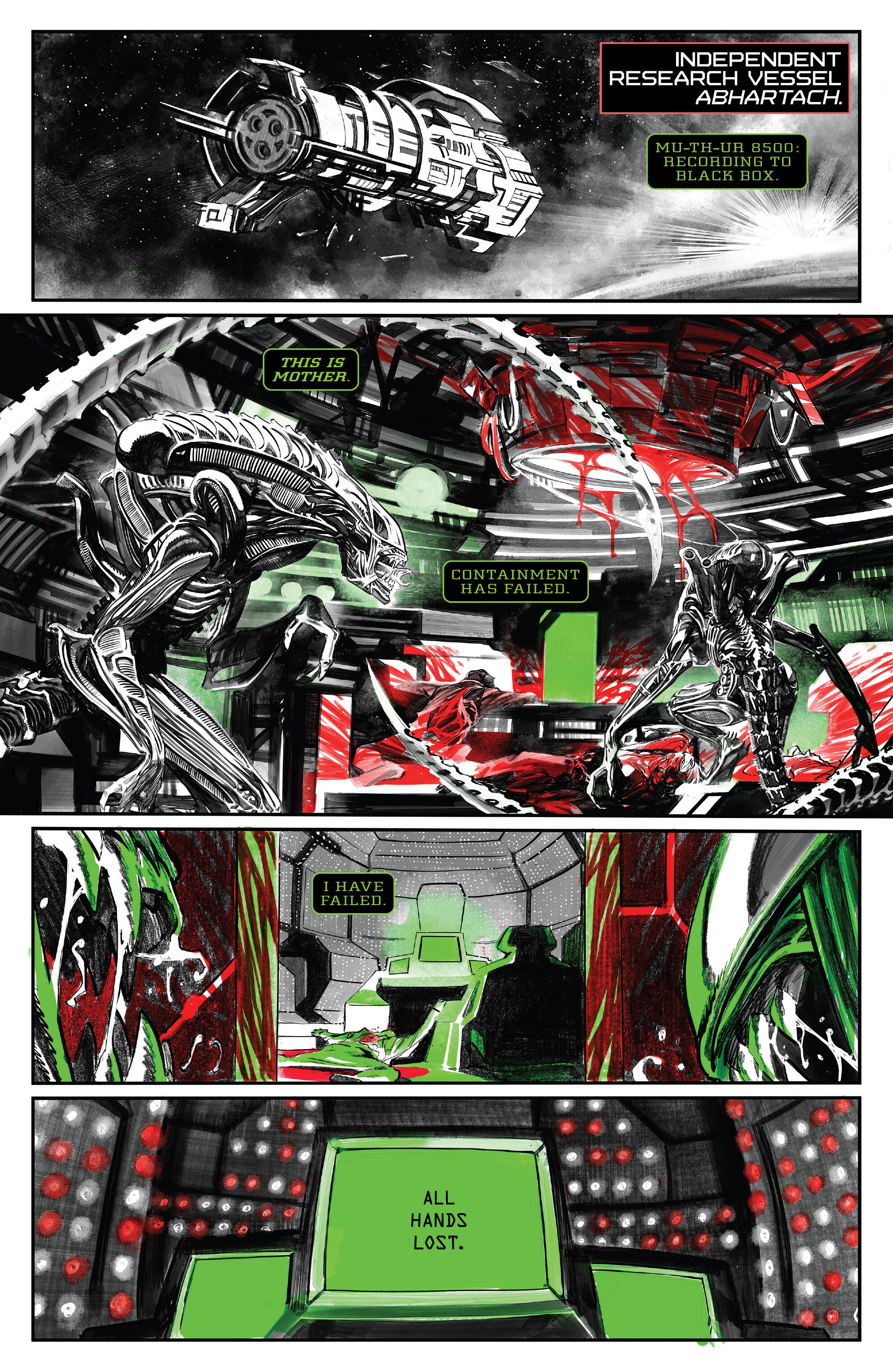Read online Alien: Black, White & Blood comic -  Issue #1 - 23