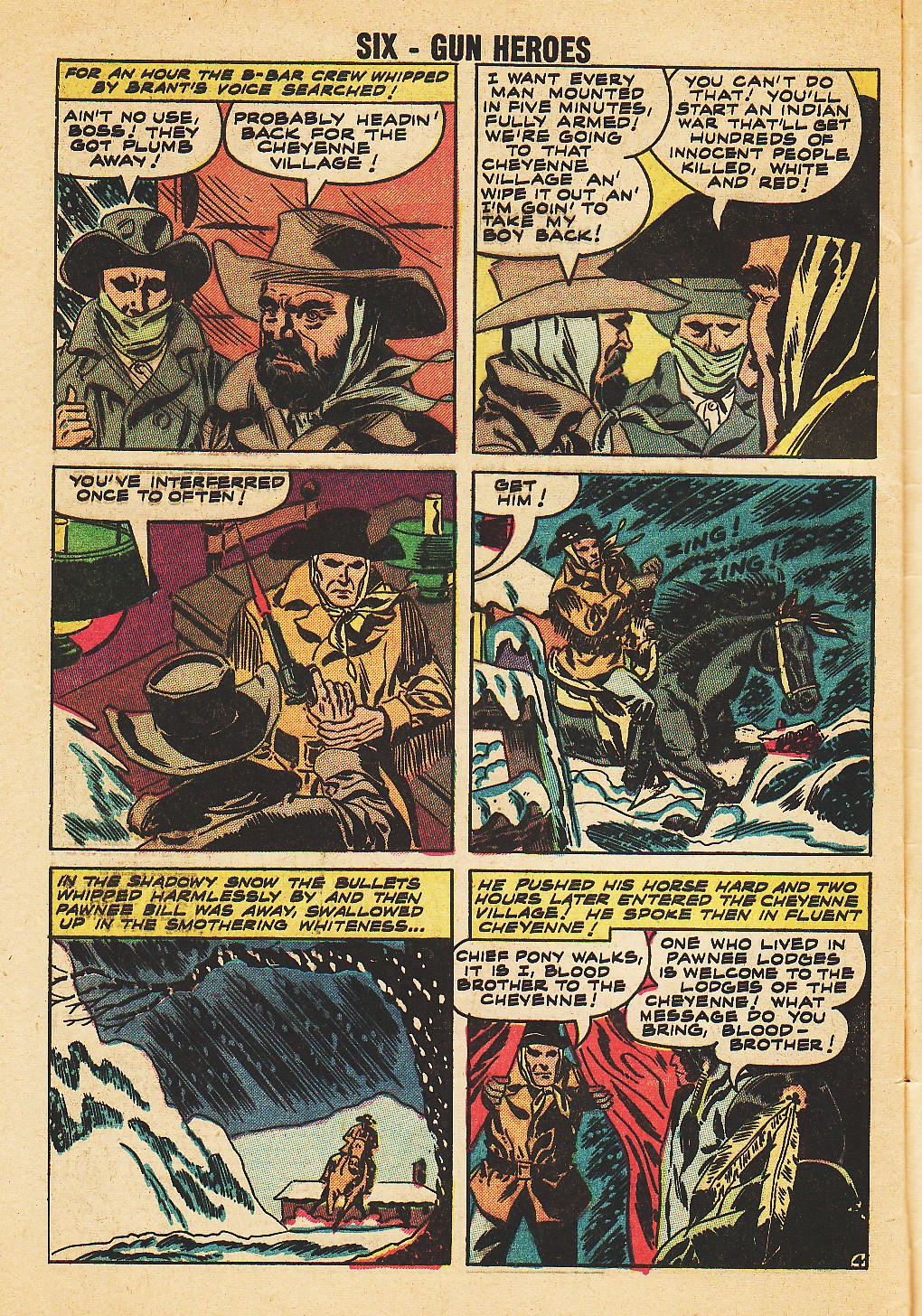 Read online Six-Gun Heroes comic -  Issue #51 - 32