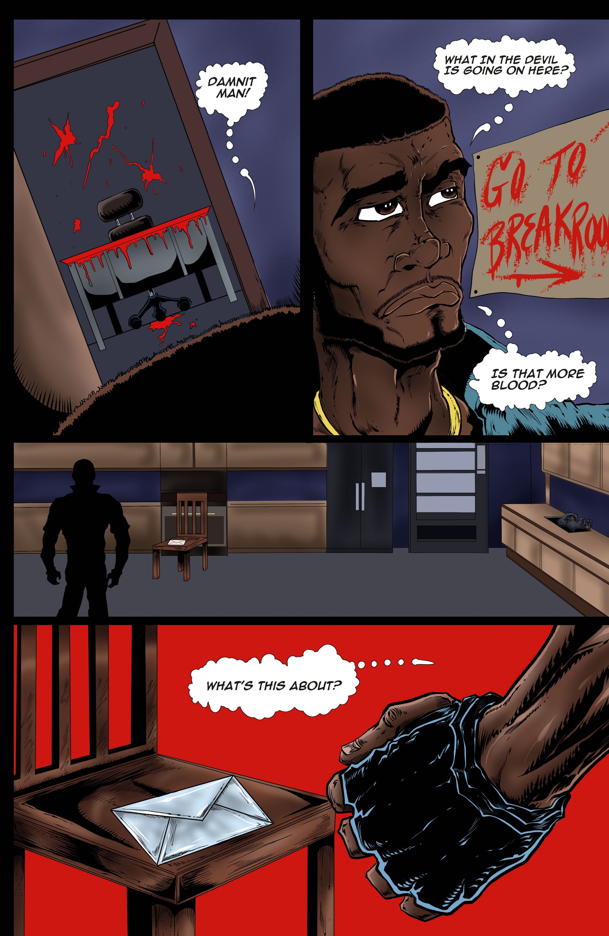 Read online Shook!: A Black Horror Anthology comic -  Issue # TPB (Part 2) - 42