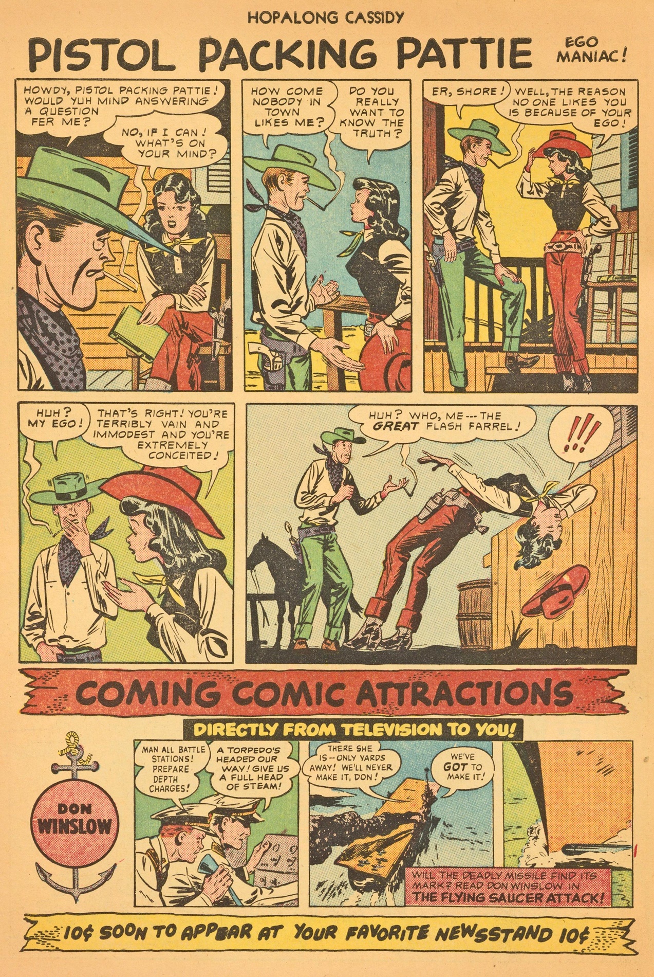 Read online Hopalong Cassidy comic -  Issue #50 - 34