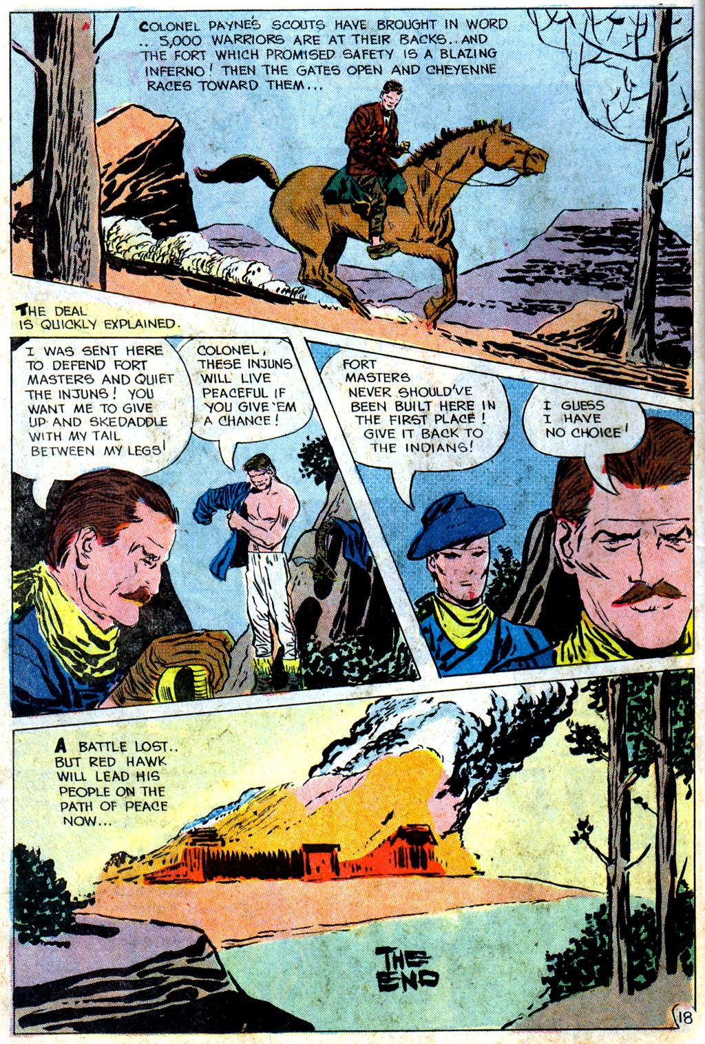 Read online Cheyenne Kid comic -  Issue #67 - 22