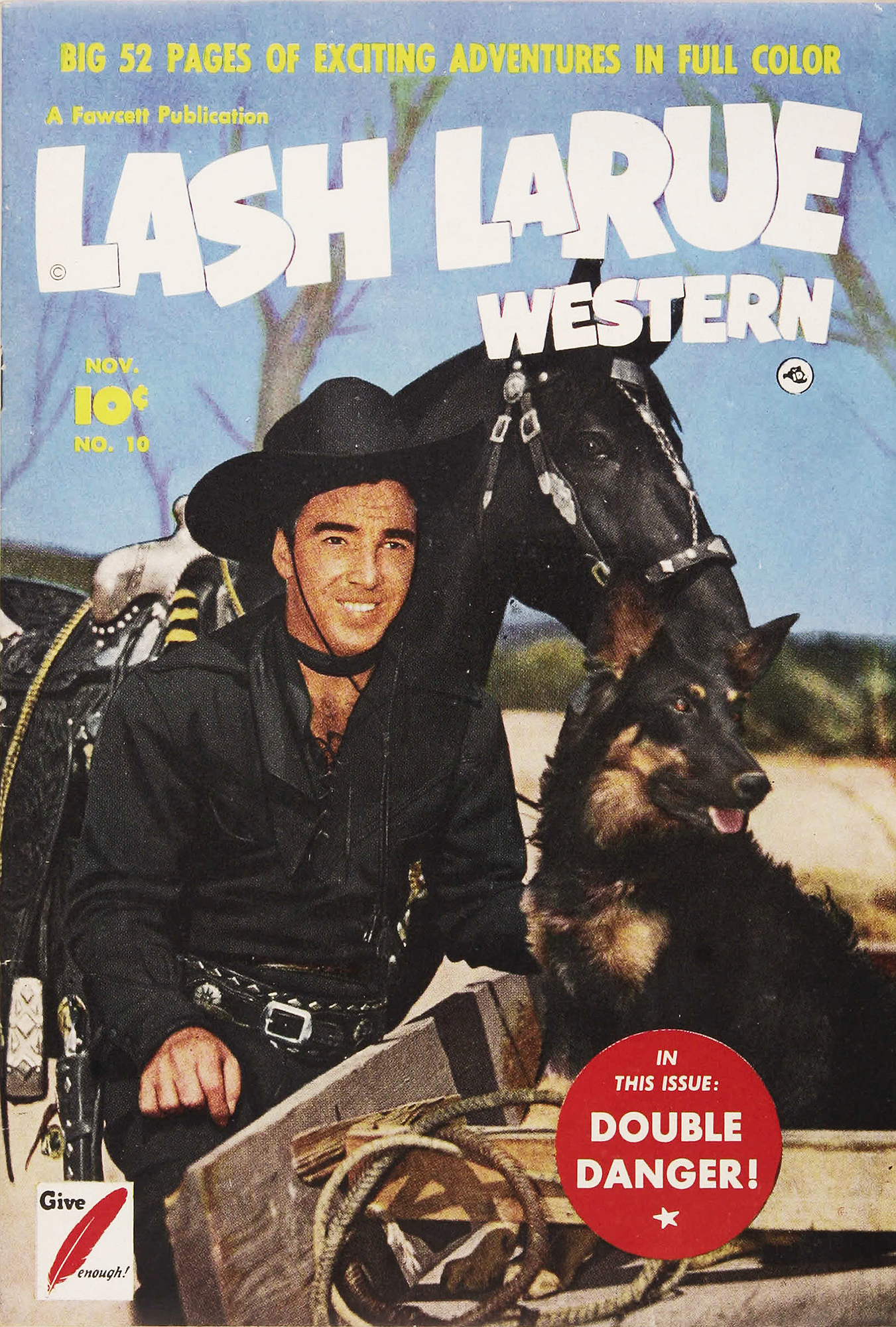 Read online Lash Larue Western (1949) comic -  Issue #10 - 1