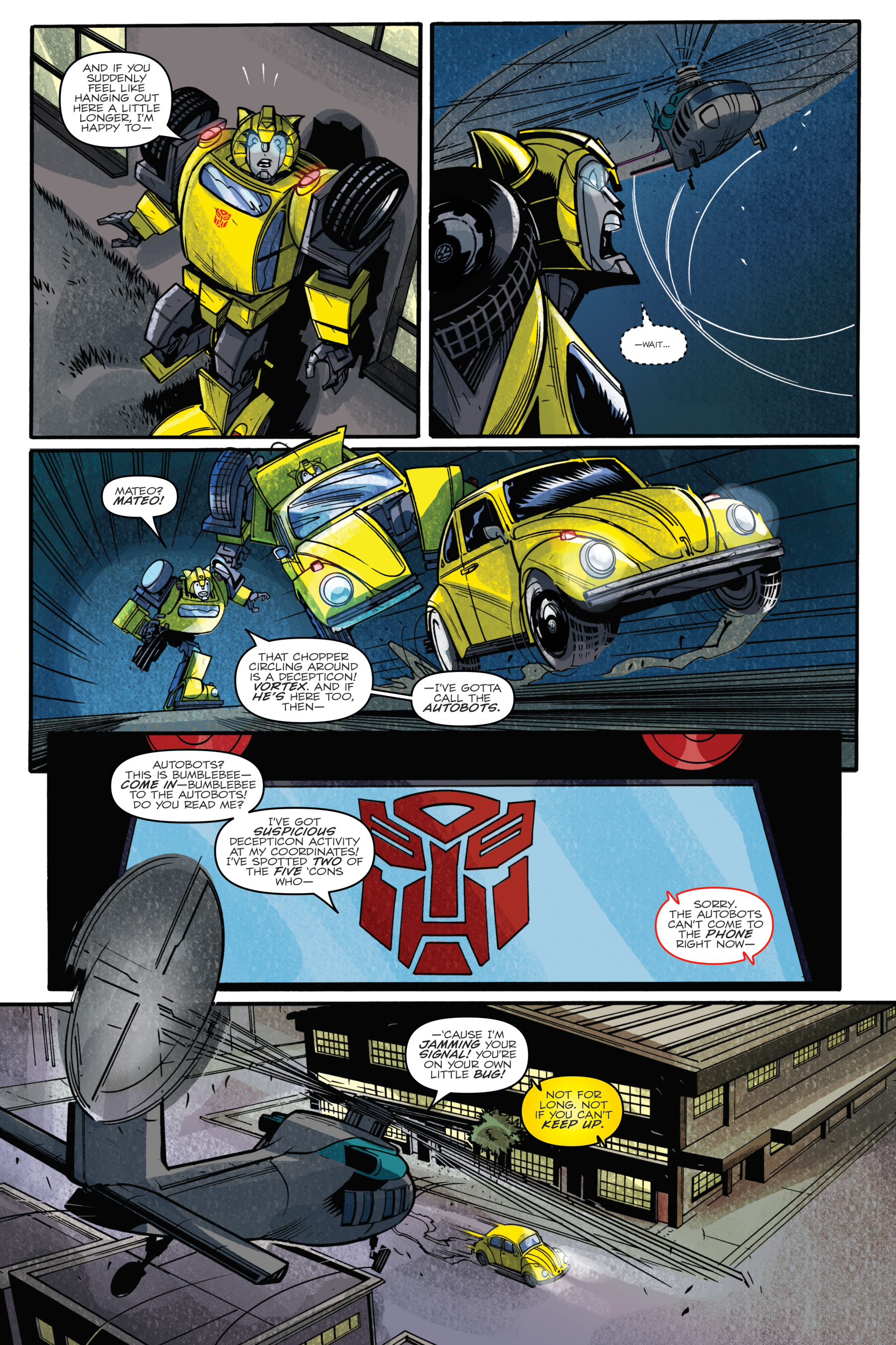 Read online Transformers: Bumblebee - Win If You Dare comic -  Issue # TPB - 48