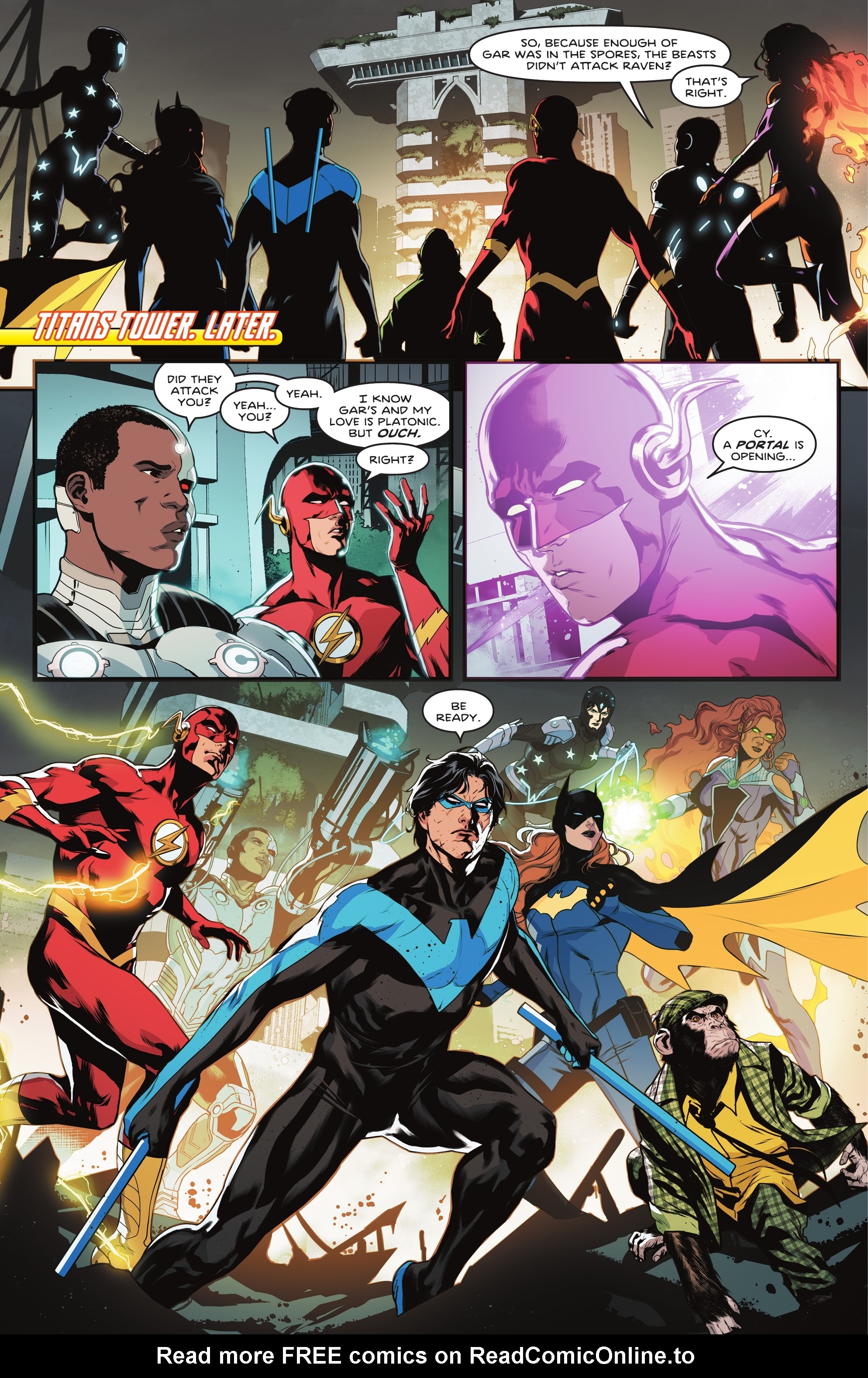 Read online Titans: Beast World comic -  Issue #6 - 30