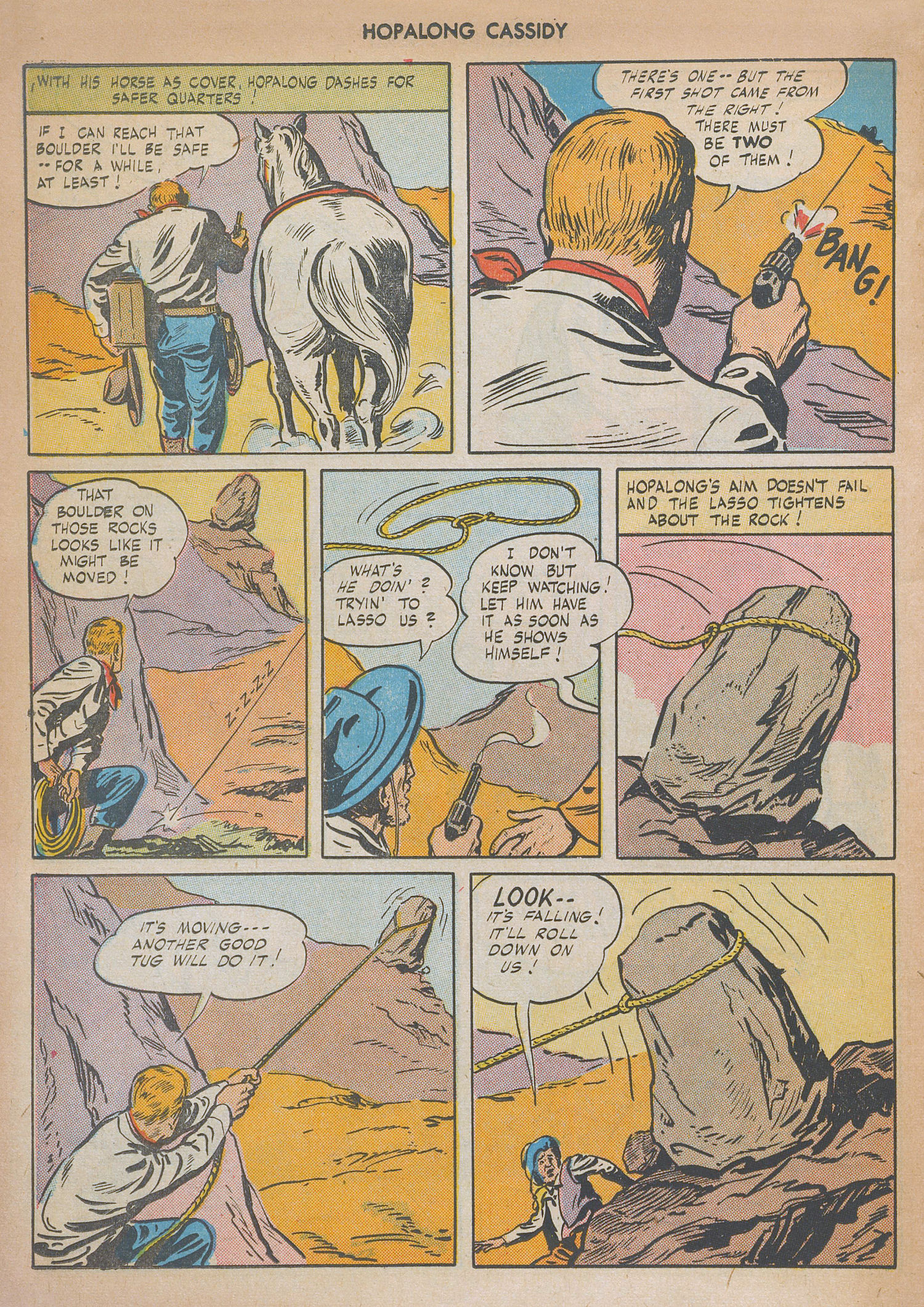 Read online Hopalong Cassidy comic -  Issue #4 - 28