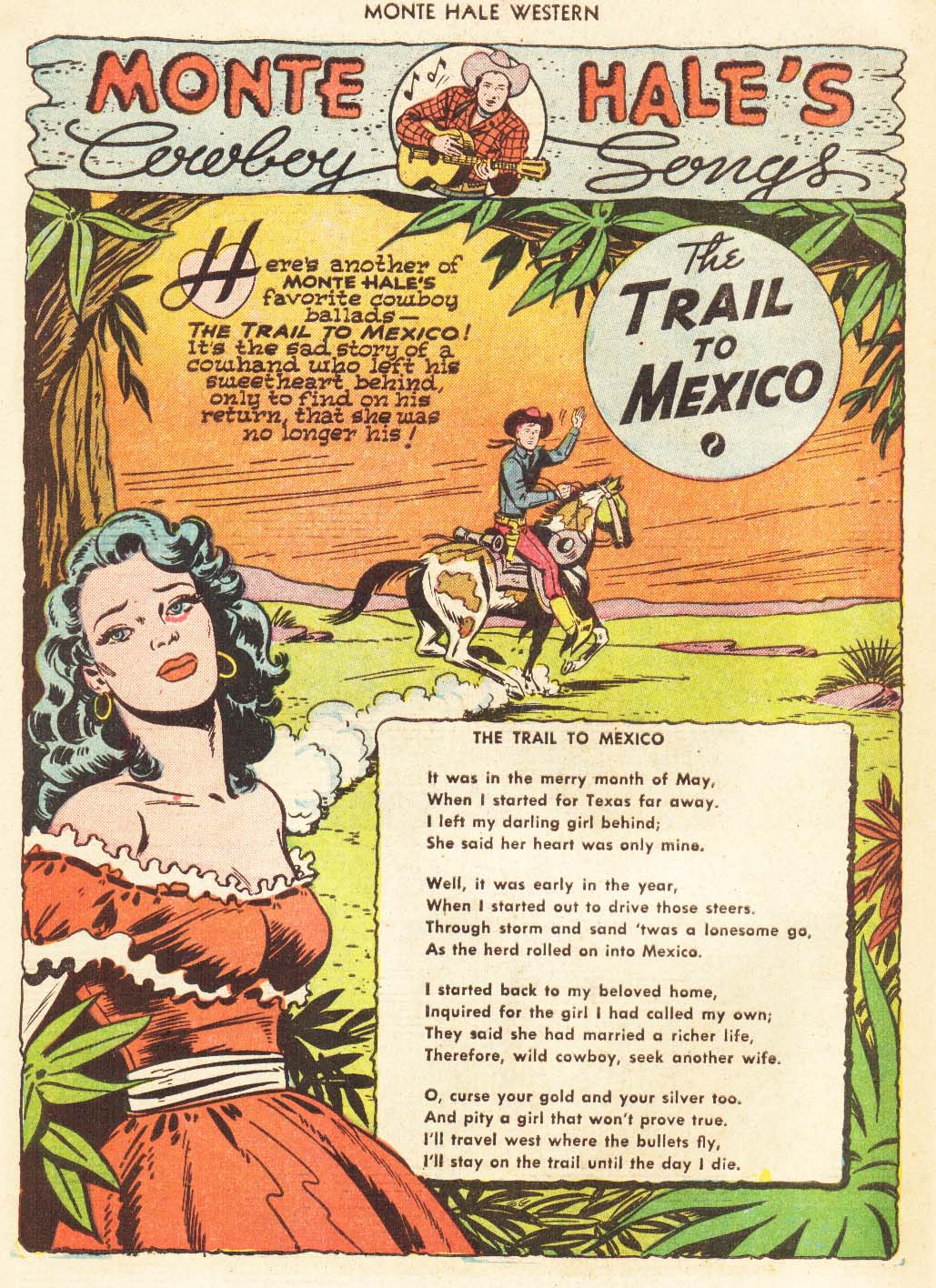 Read online Monte Hale Western comic -  Issue #56 - 33