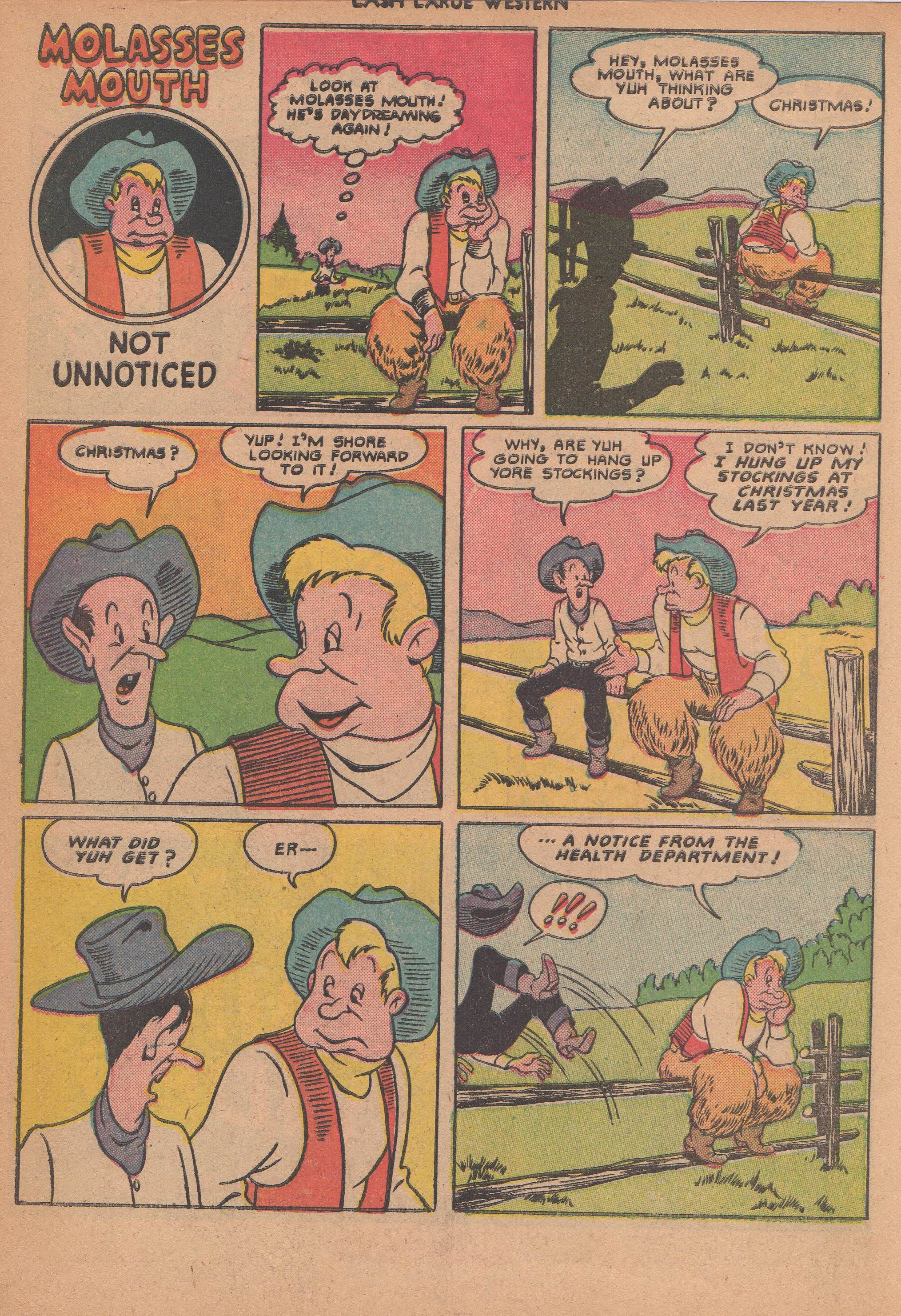 Read online Lash Larue Western (1949) comic -  Issue #14 - 35