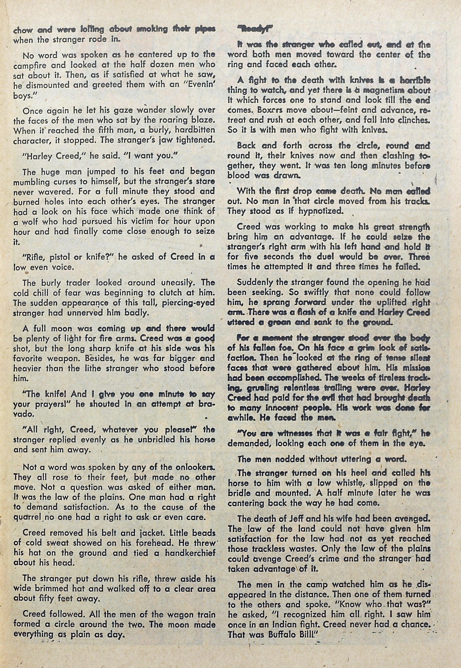 Read online Buffalo Bill comic -  Issue #5 - 19