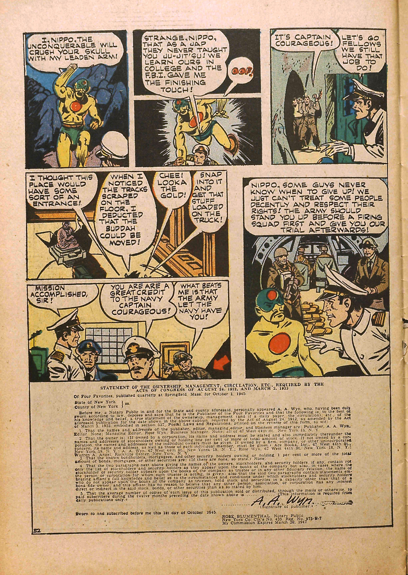 Read online Four Favorites comic -  Issue #22 - 34