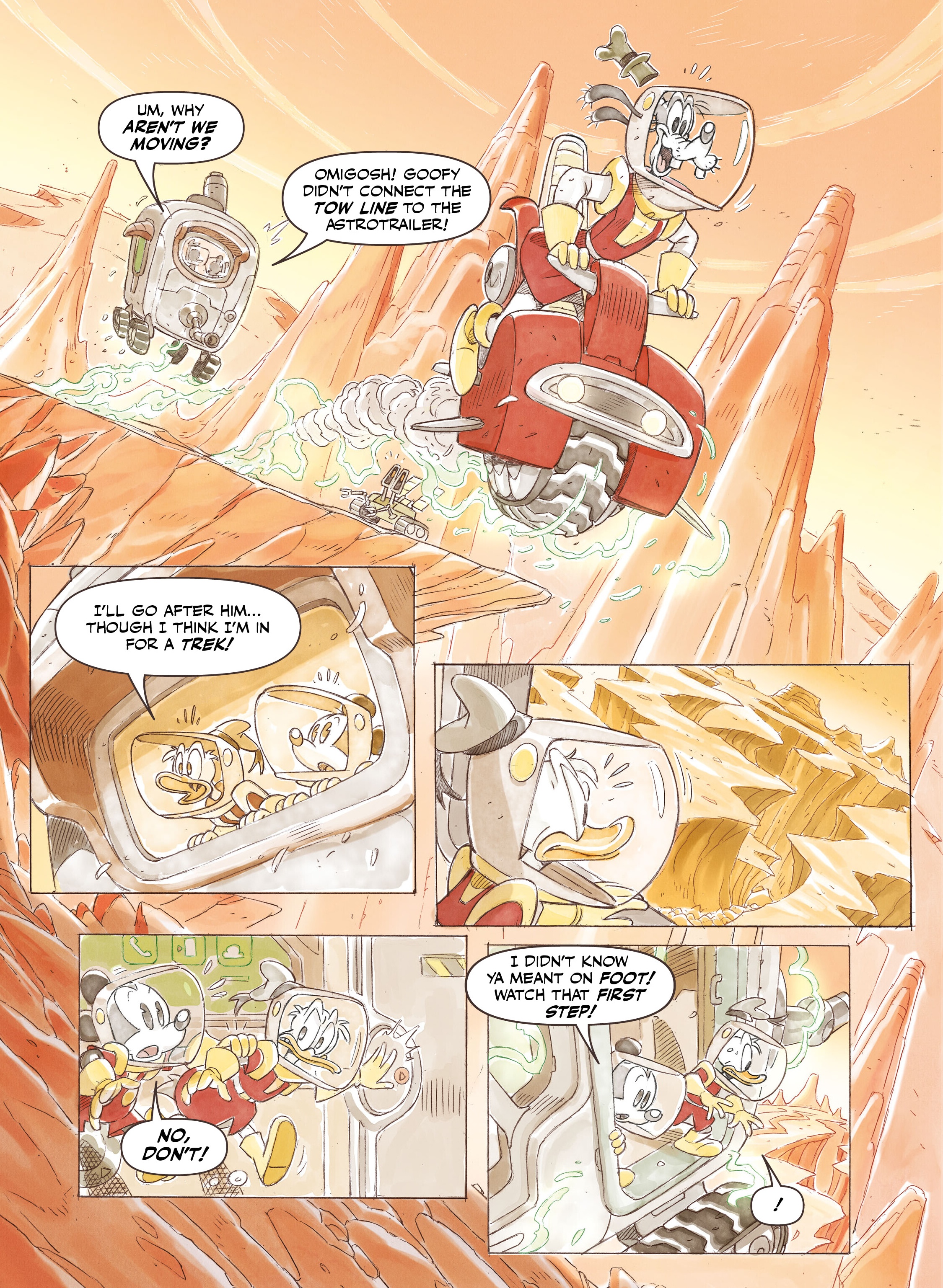 Read online Disney Once Upon a Mouse… In the Future comic -  Issue # TPB (Part 1) - 55