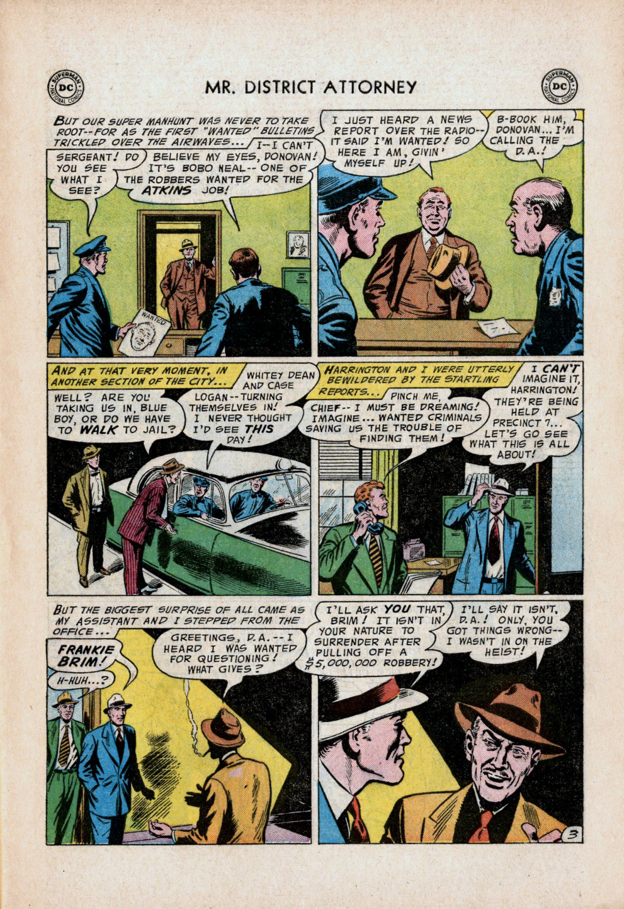 Read online Mr. District Attorney comic -  Issue #51 - 5