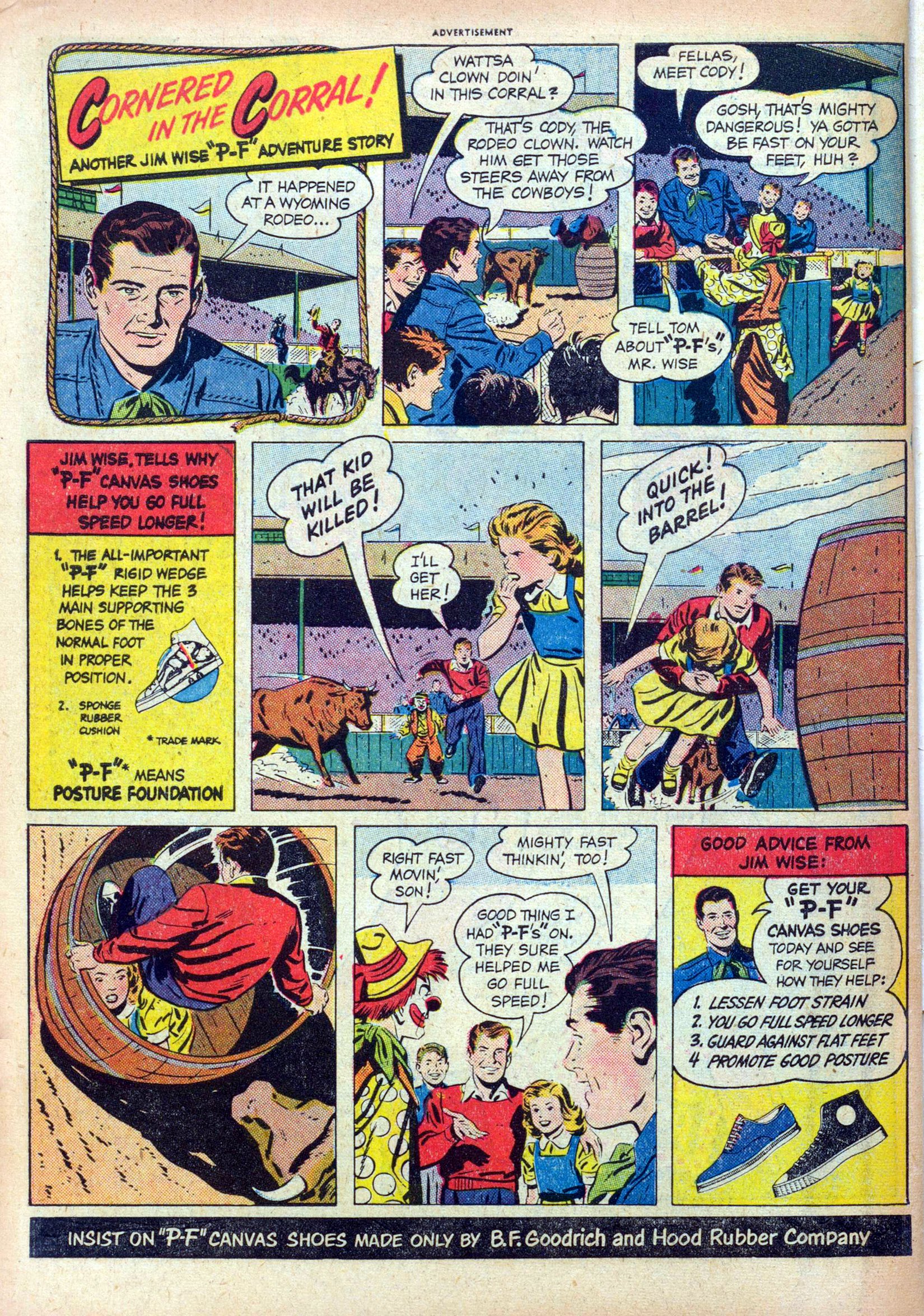 Read online Lash Larue Western (1949) comic -  Issue #19 - 34