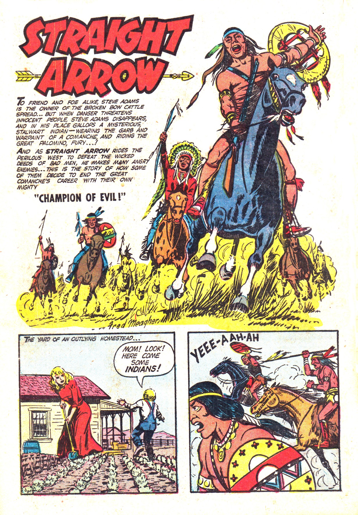 Read online Straight Arrow comic -  Issue #44 - 10