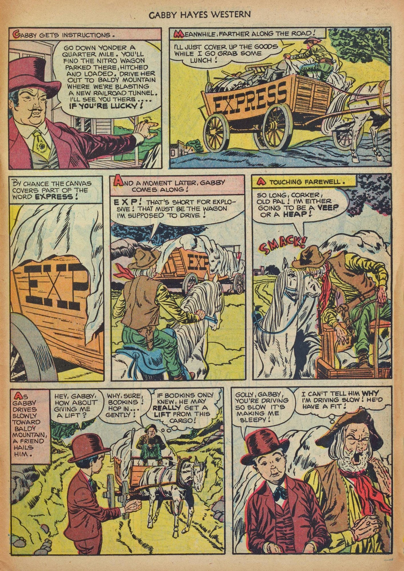 Read online Gabby Hayes Western comic -  Issue #44 - 31