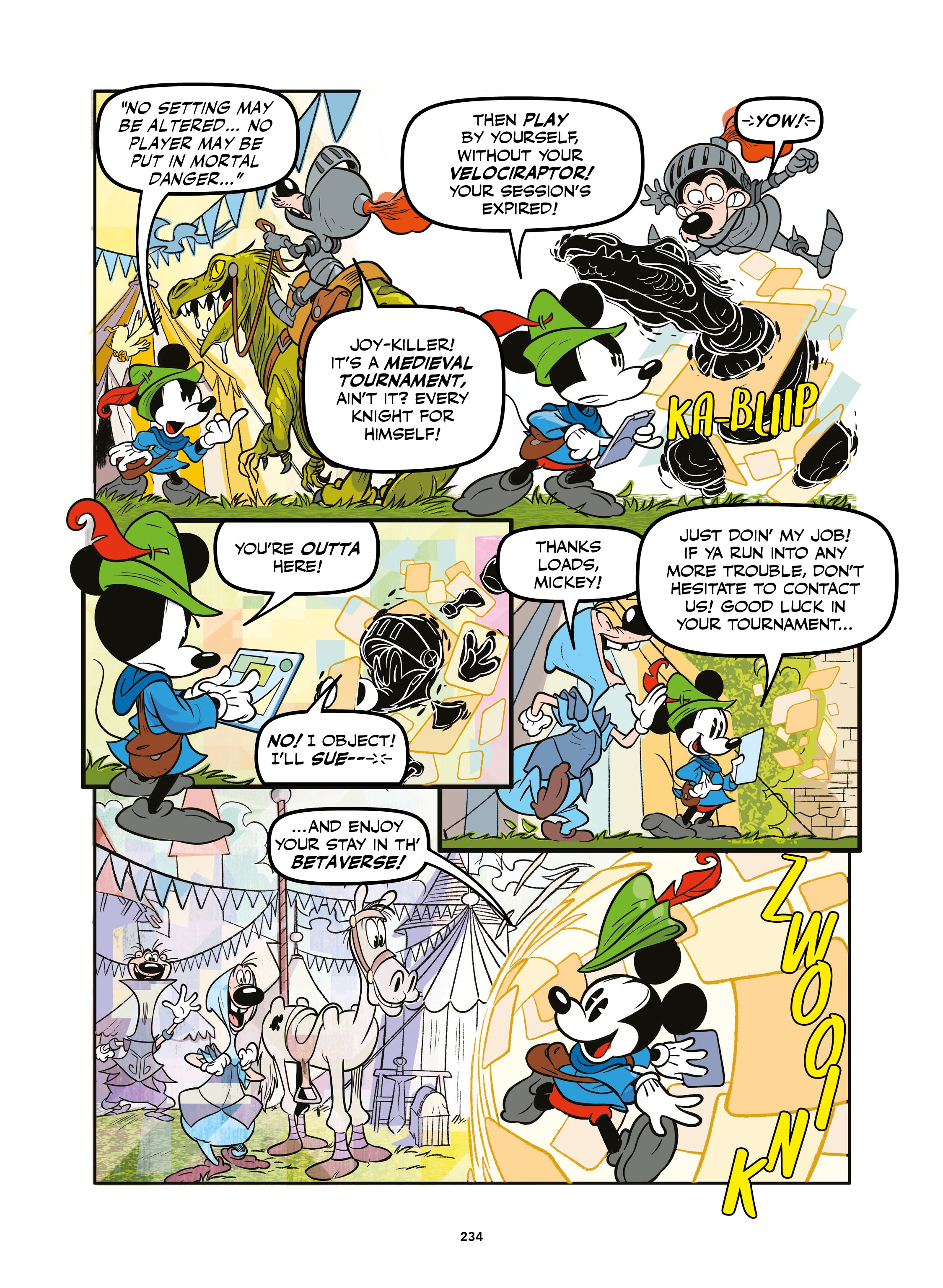 Read online Disney Once Upon a Mouse… In the Future comic -  Issue # TPB (Part 3) - 35